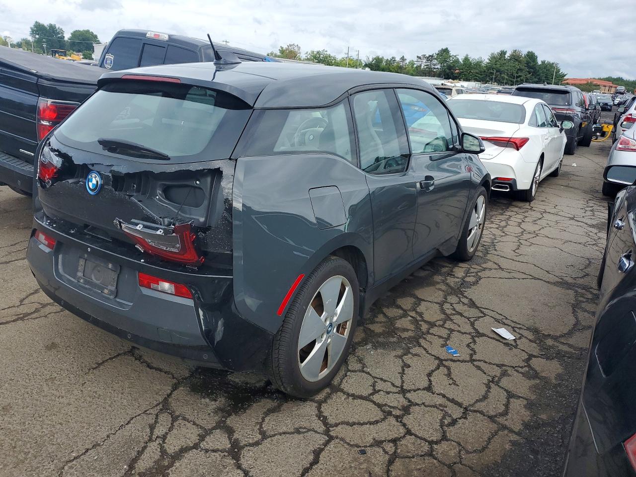 2014 Bmw I3 Bev Gray vin: WBY1Z2C57EVX51148