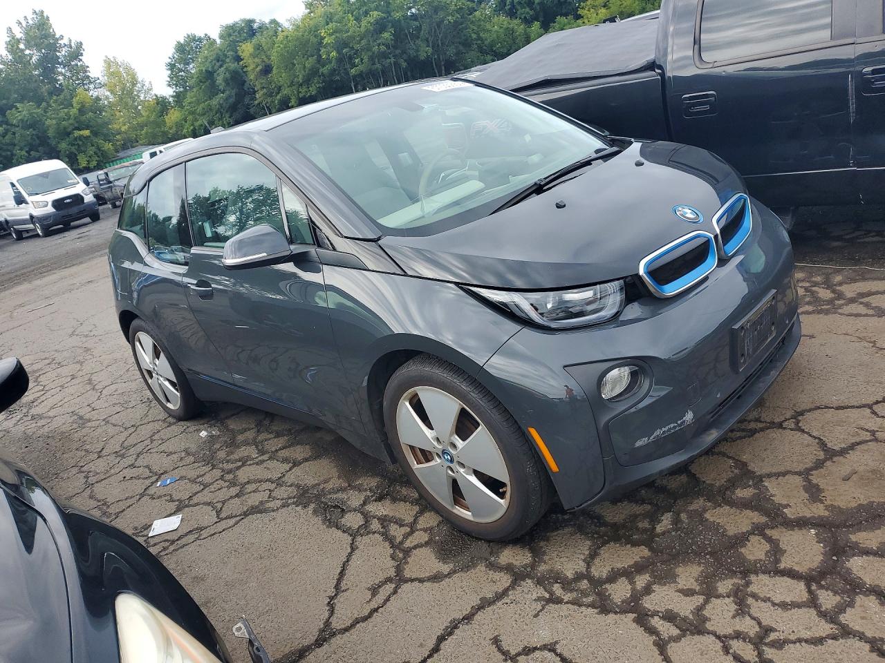 2014 Bmw I3 Bev Gray vin: WBY1Z2C57EVX51148