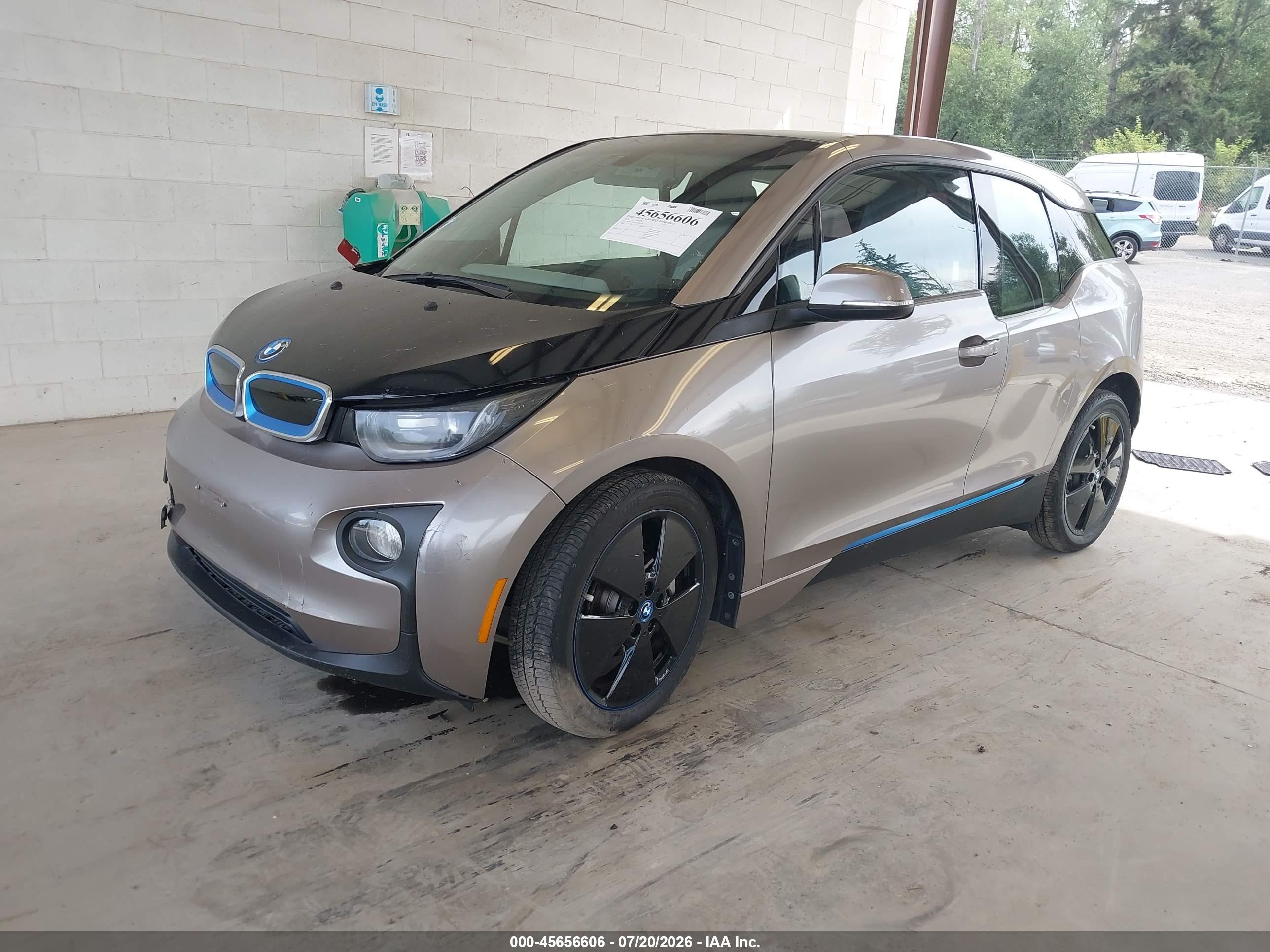 2014 Bmw I3 Gray vin: WBY1Z2C57EVX51408