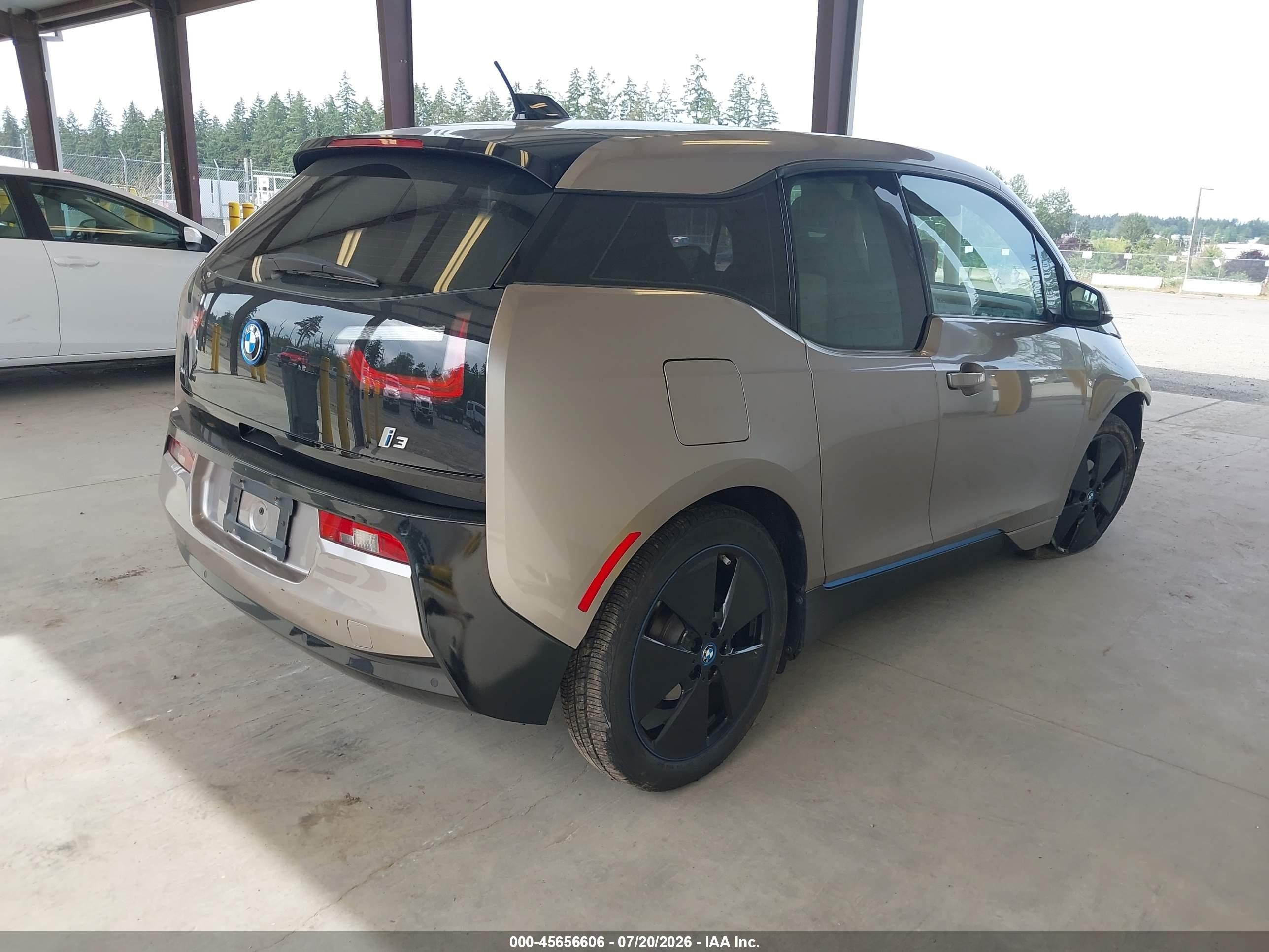 2014 Bmw I3 Gray vin: WBY1Z2C57EVX51408