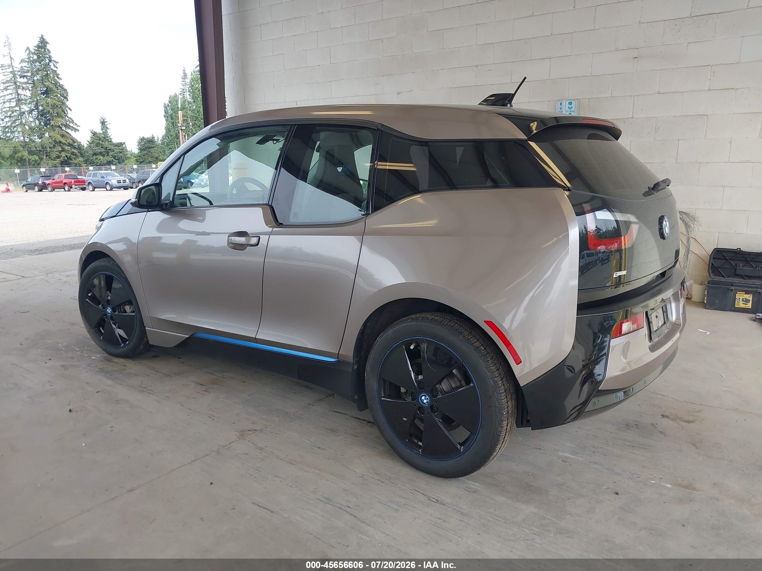 2014 Bmw I3 Gray vin: WBY1Z2C57EVX51408