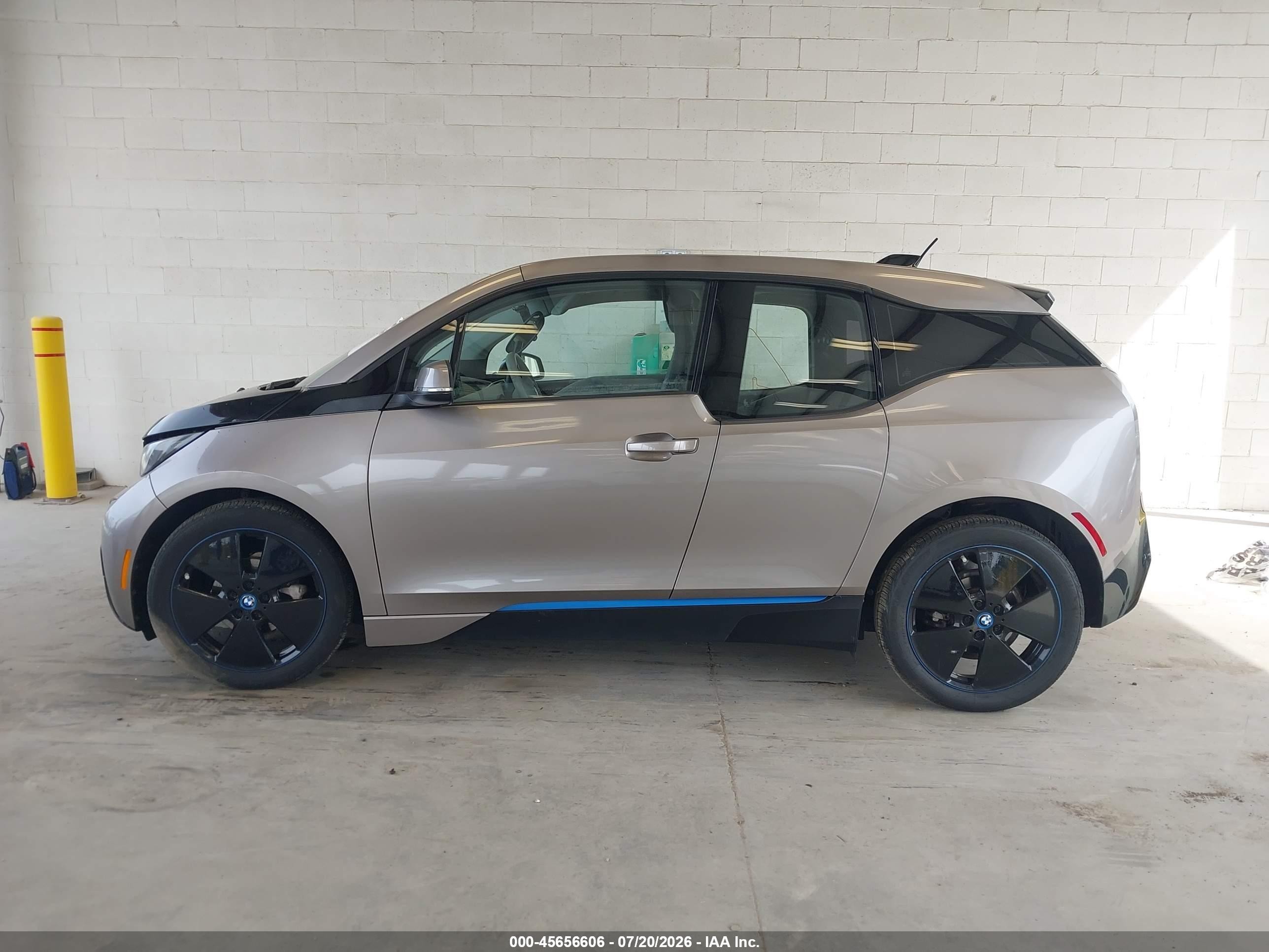 2014 Bmw I3 Gray vin: WBY1Z2C57EVX51408