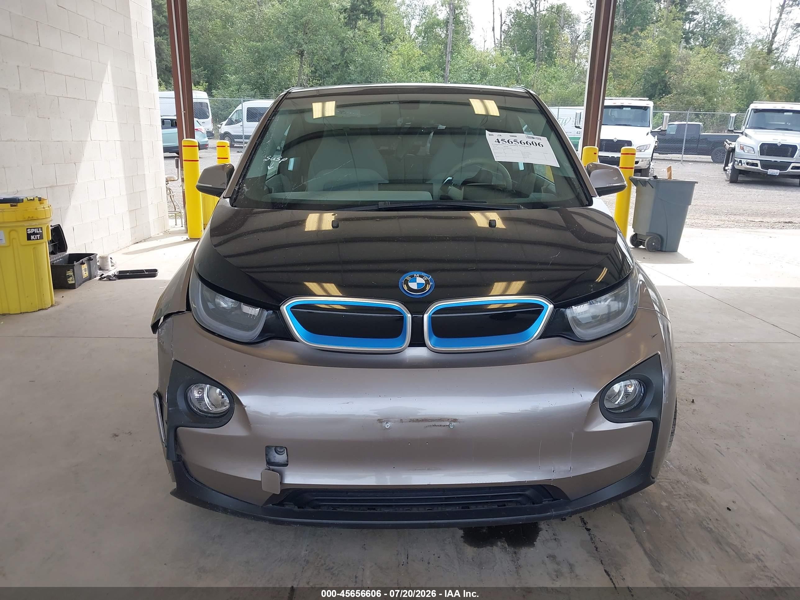 2014 Bmw I3 Gray vin: WBY1Z2C57EVX51408