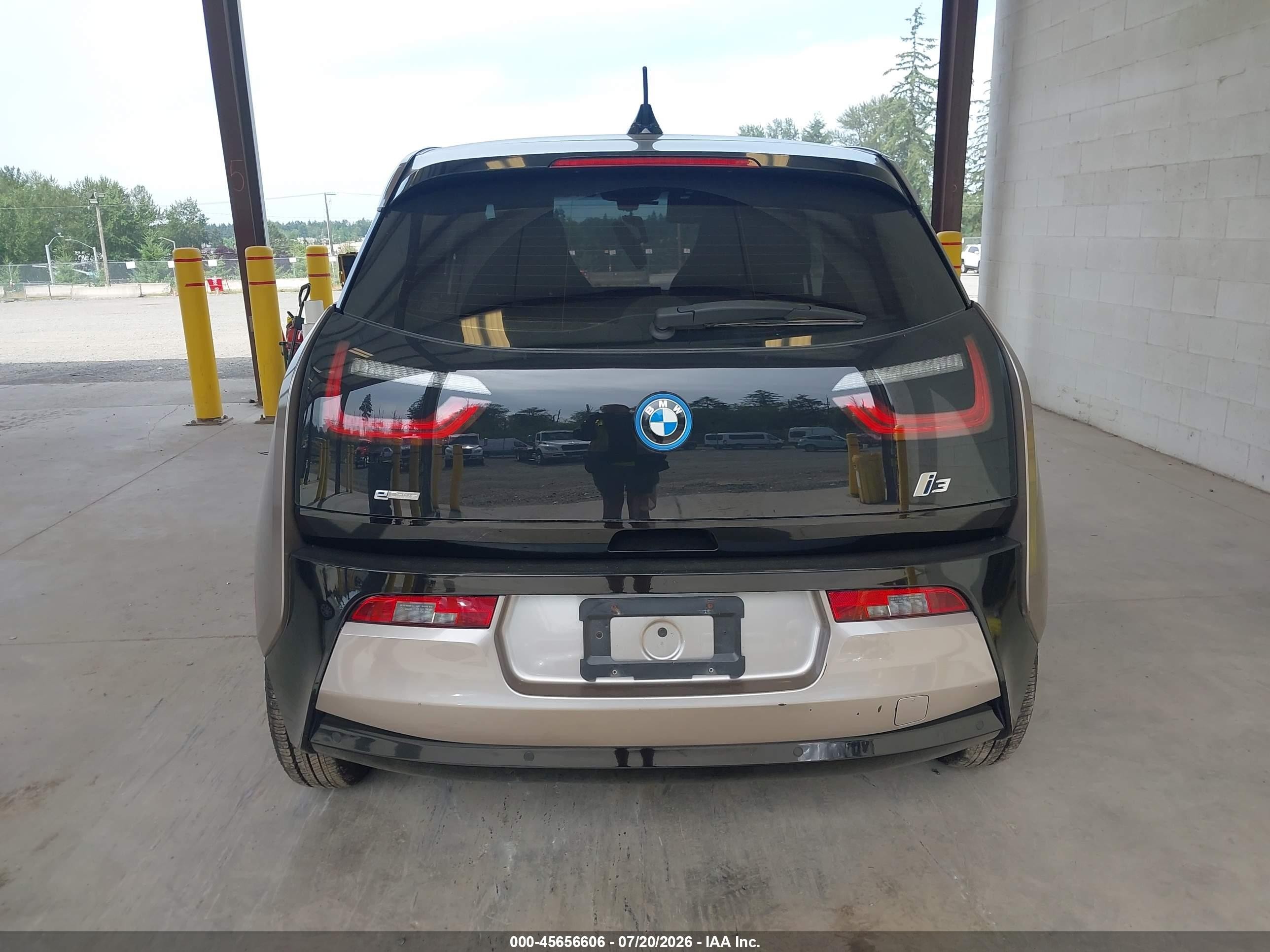 2014 Bmw I3 Gray vin: WBY1Z2C57EVX51408