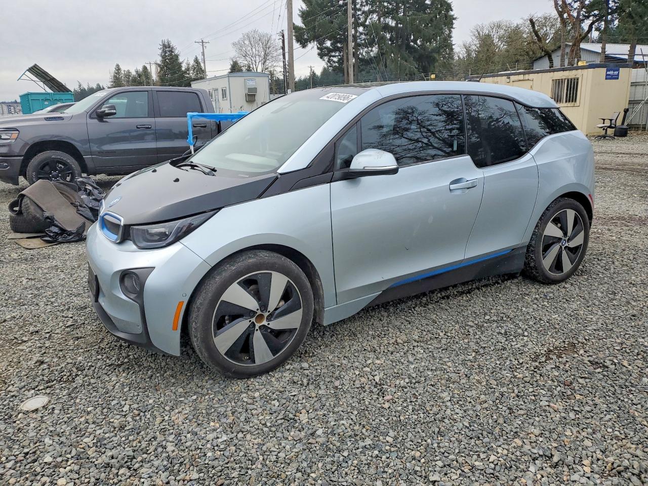2014 Bmw I3 Bev Gray vin: WBY1Z2C58EVX51496