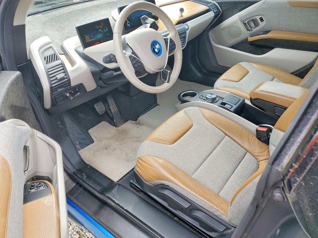 2014 Bmw I3 Bev Gray vin: WBY1Z2C58EVX51496