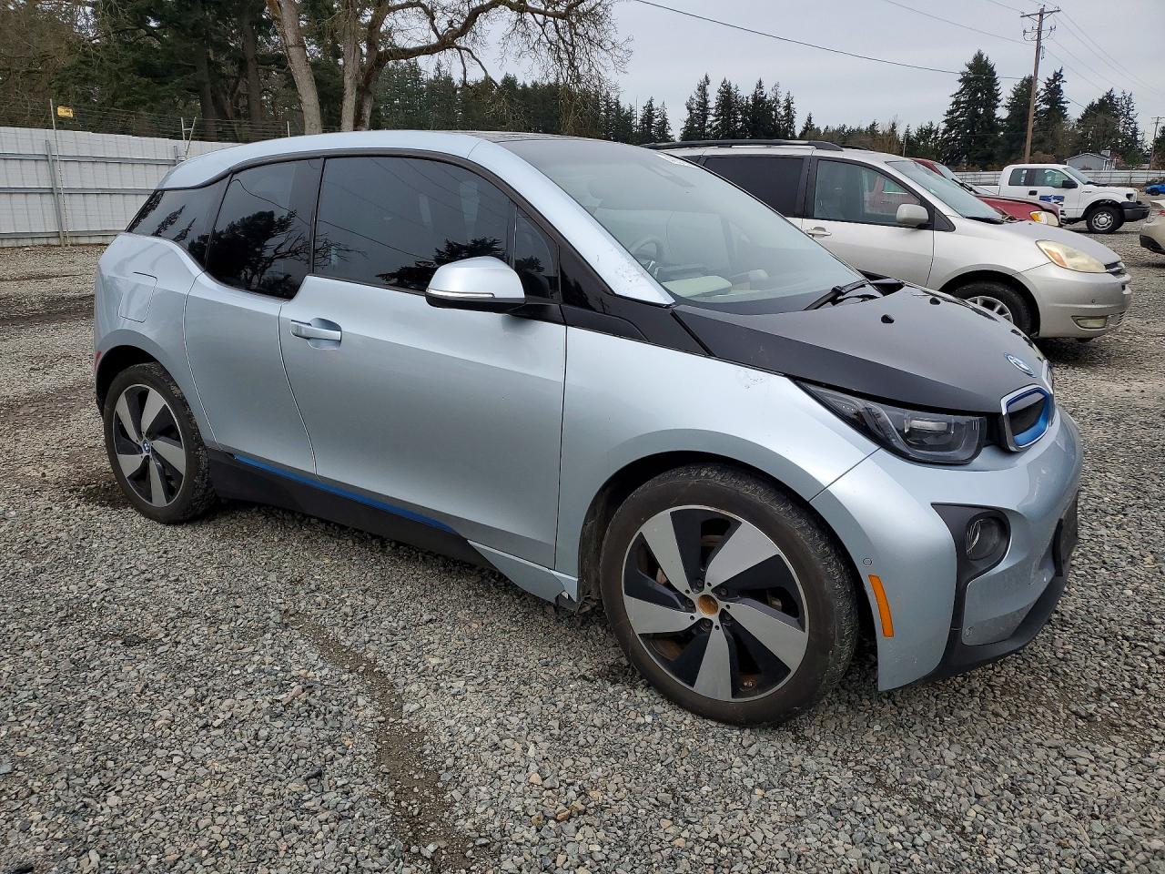 2014 Bmw I3 Bev Gray vin: WBY1Z2C58EVX51496