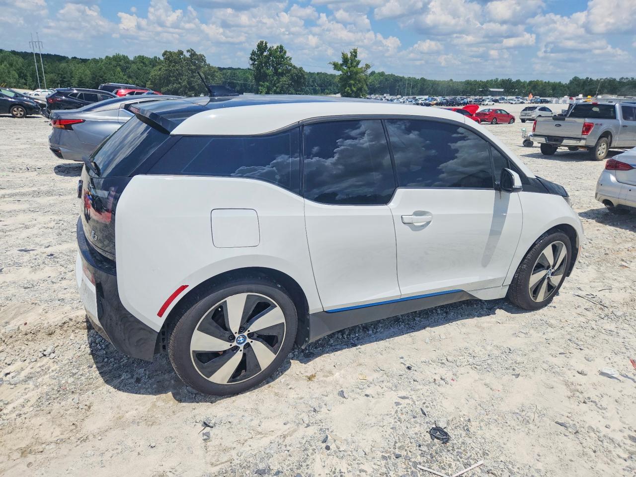 2014 Bmw I3 Bev White vin: WBY1Z2C59EV283892