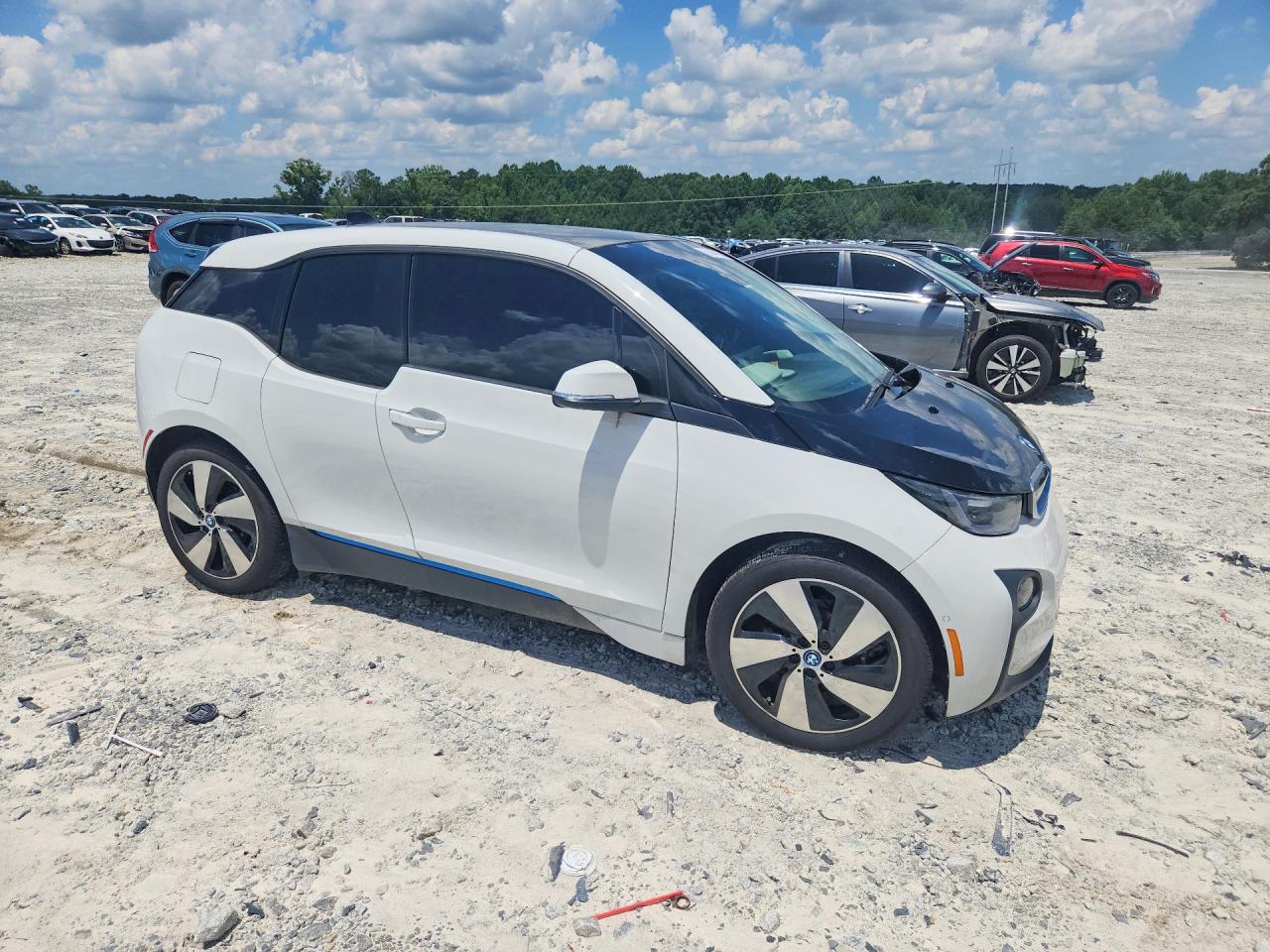 2014 Bmw I3 Bev White vin: WBY1Z2C59EV283892