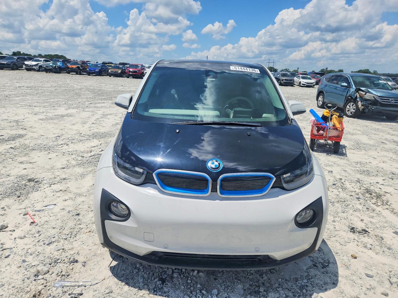 2014 Bmw I3 Bev White vin: WBY1Z2C59EV283892