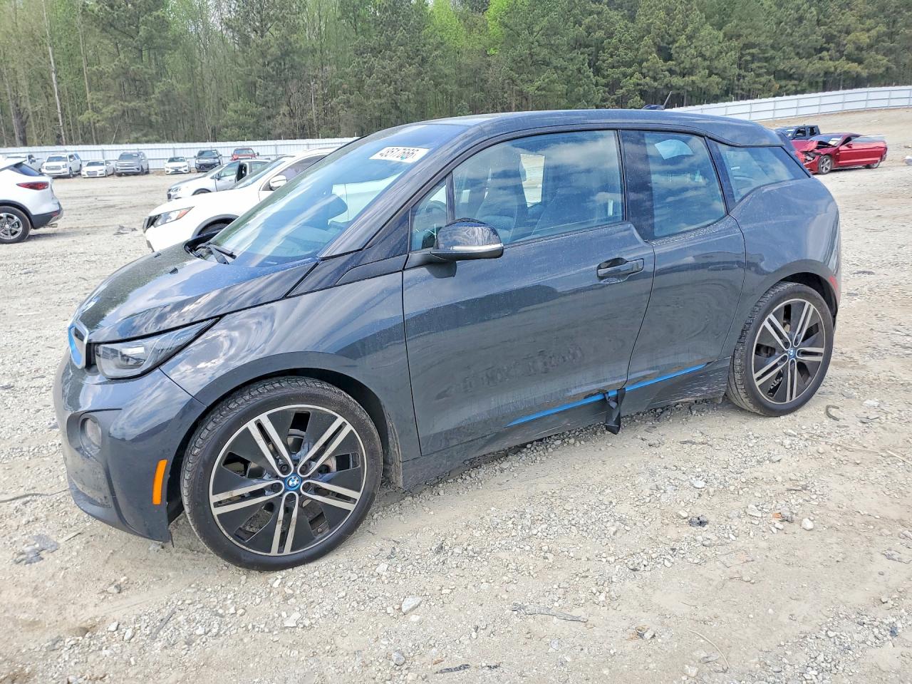 2015 Bmw I3 Bev Blue vin: WBY1Z2C5XFV555545
