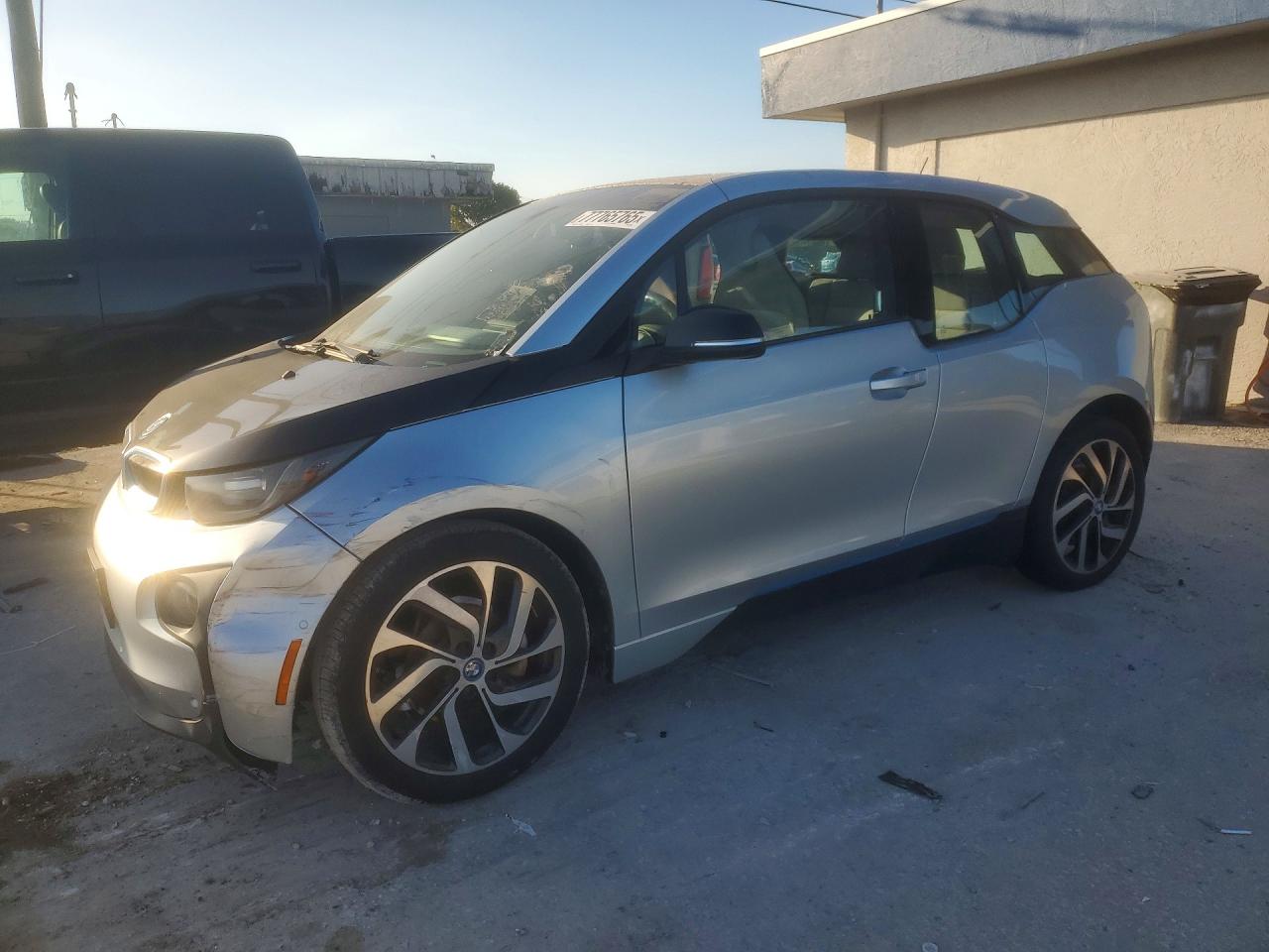 2015 Bmw I3 Rex Silver vin: WBY1Z4C50FV504308