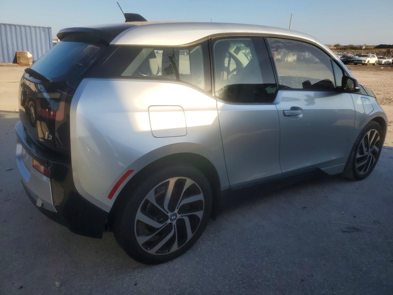 2015 Bmw I3 Rex Silver vin: WBY1Z4C50FV504308