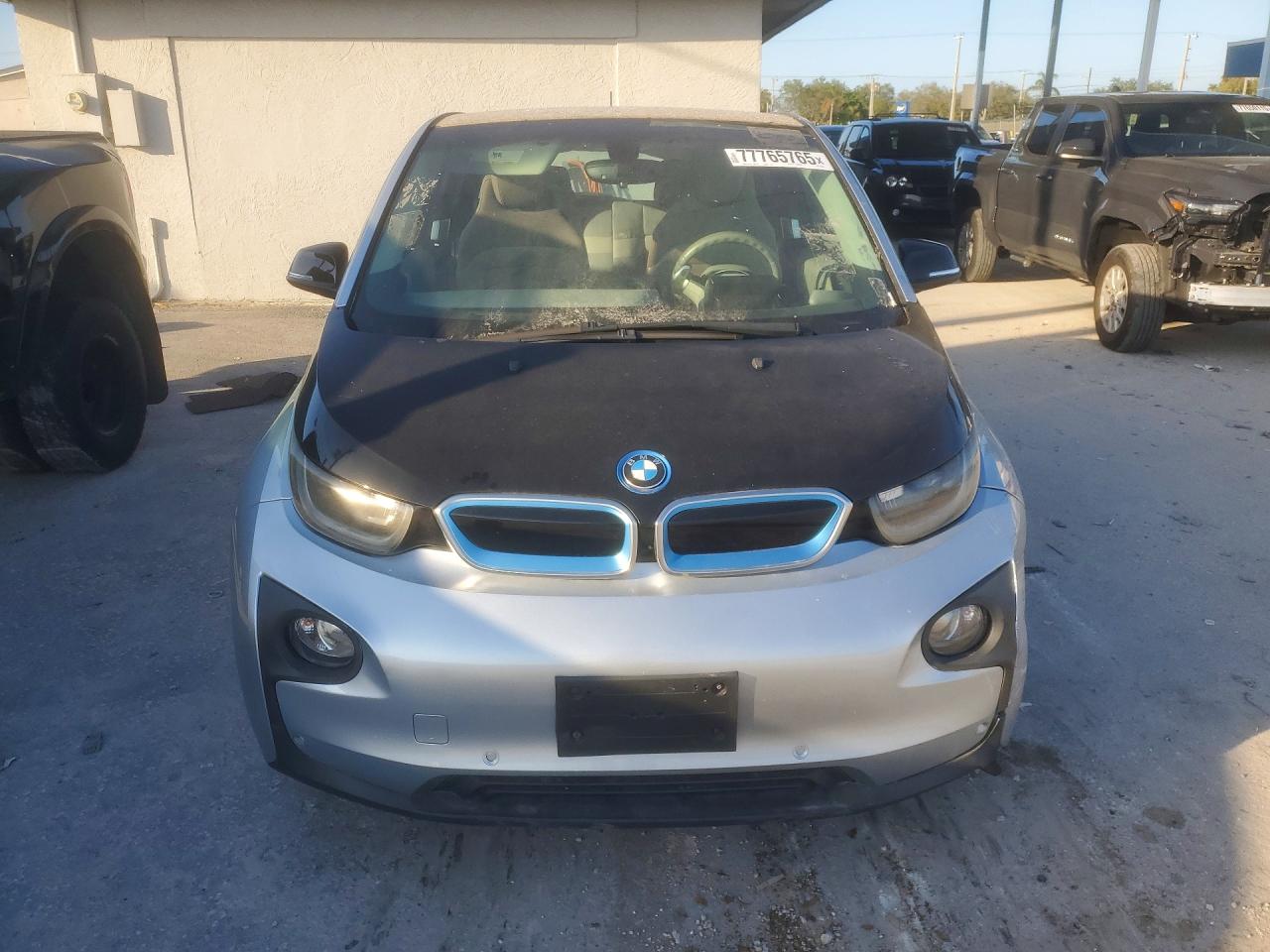 2015 Bmw I3 Rex Silver vin: WBY1Z4C50FV504308