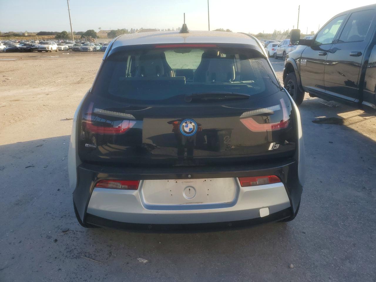2015 Bmw I3 Rex Silver vin: WBY1Z4C50FV504308