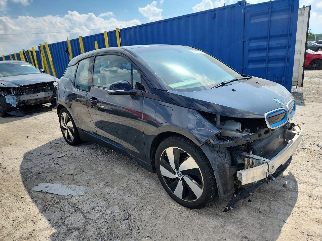2015 Bmw I3 Rex Gray vin: WBY1Z4C50FV504454