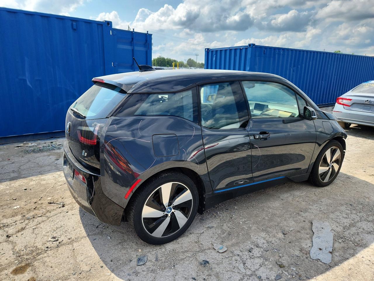 2015 Bmw I3 Rex Gray vin: WBY1Z4C50FV504454