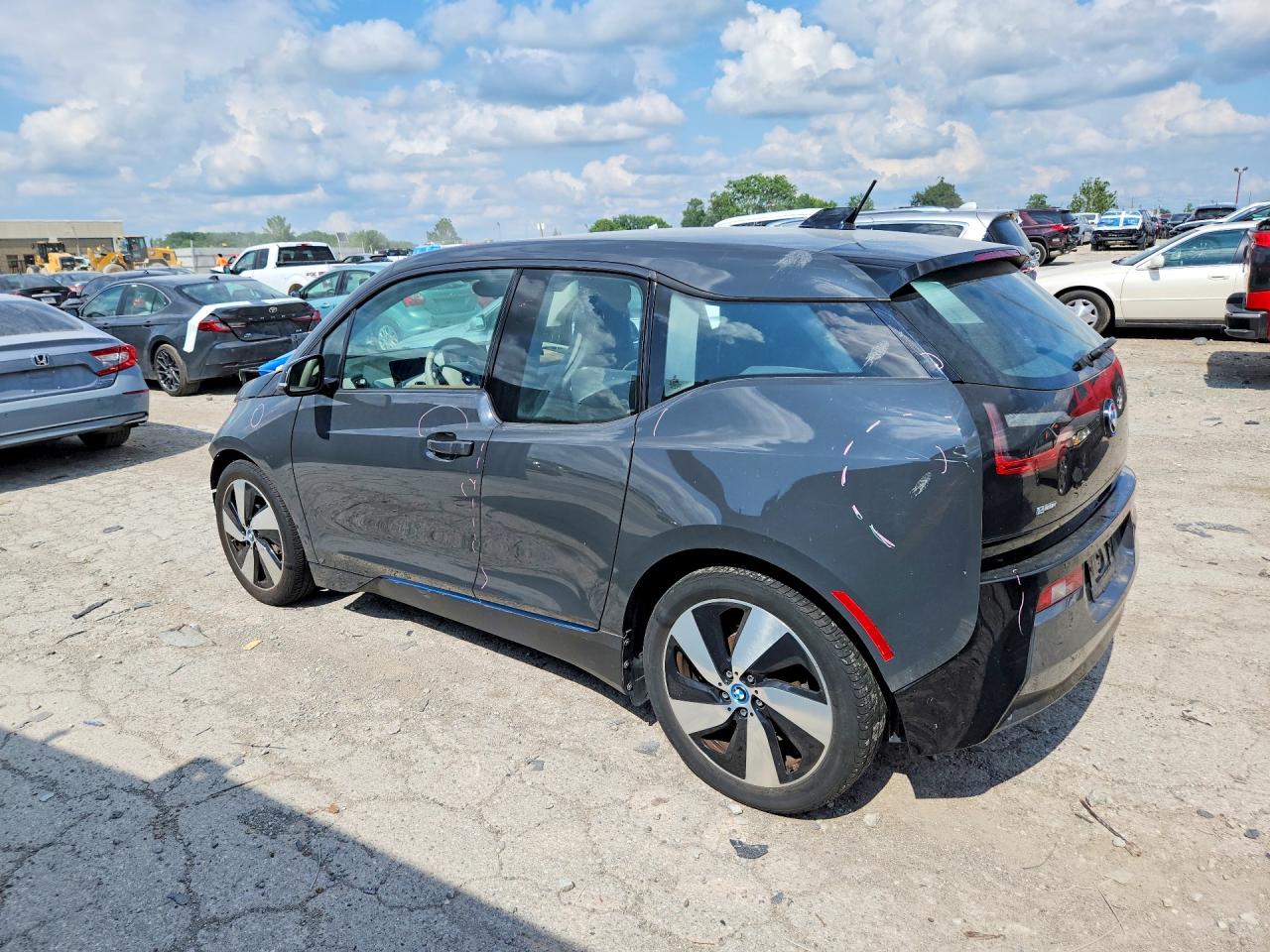 2015 Bmw I3 Rex Gray vin: WBY1Z4C50FV504454