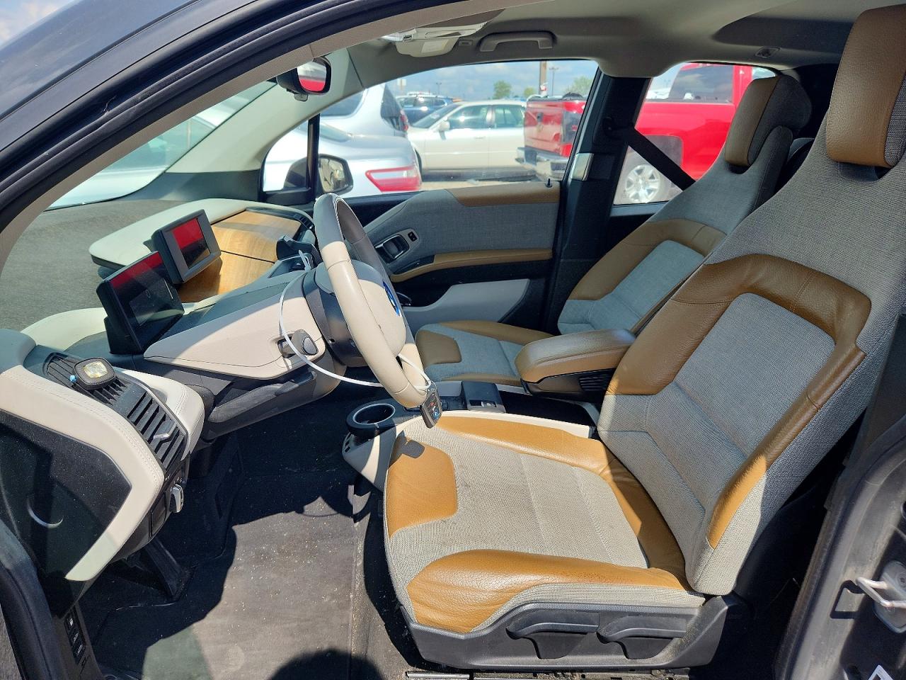2015 Bmw I3 Rex Gray vin: WBY1Z4C50FV504454