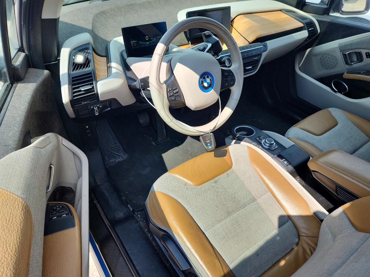 2015 Bmw I3 Rex Gray vin: WBY1Z4C50FV504454