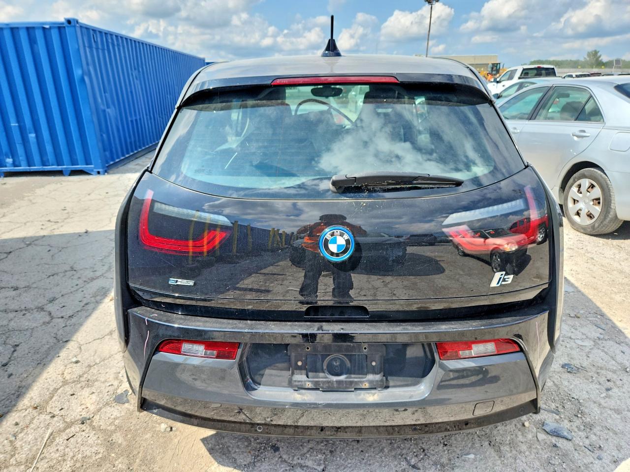 2015 Bmw I3 Rex Gray vin: WBY1Z4C50FV504454