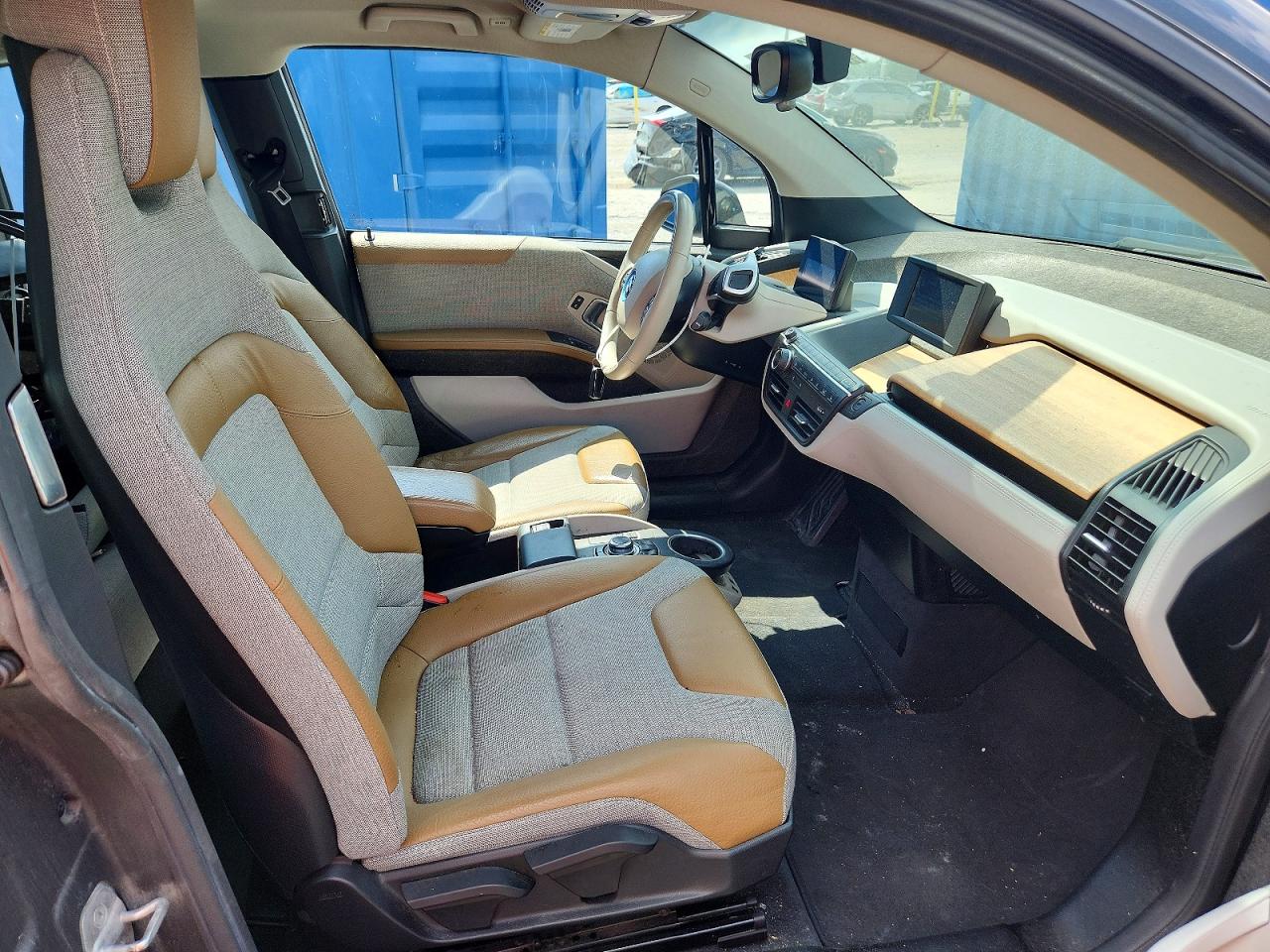 2015 Bmw I3 Rex Gray vin: WBY1Z4C50FV504454