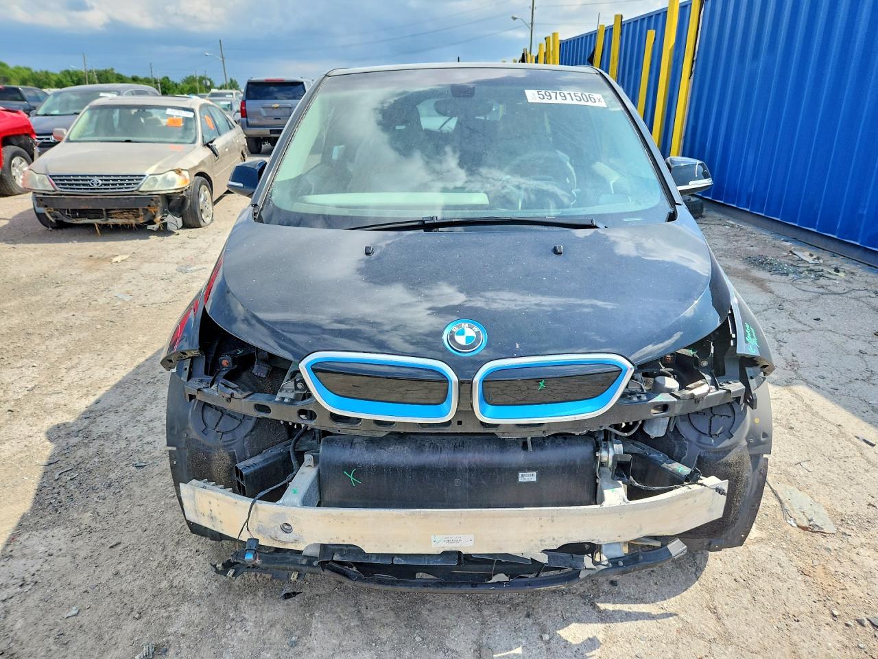 2015 Bmw I3 Rex Gray vin: WBY1Z4C50FV504454