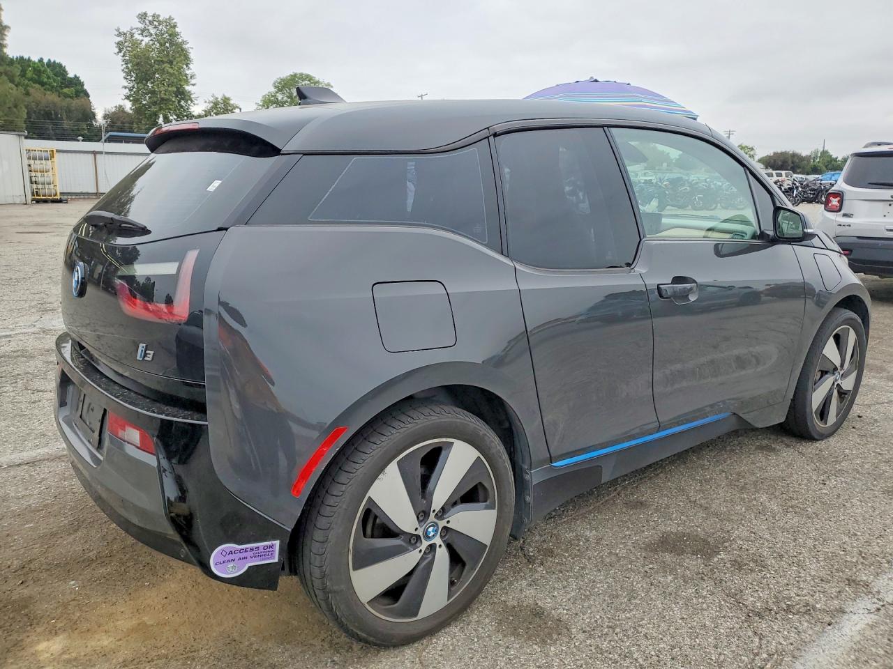 2014 Bmw I3 Rex Charcoal vin: WBY1Z4C51EV276348