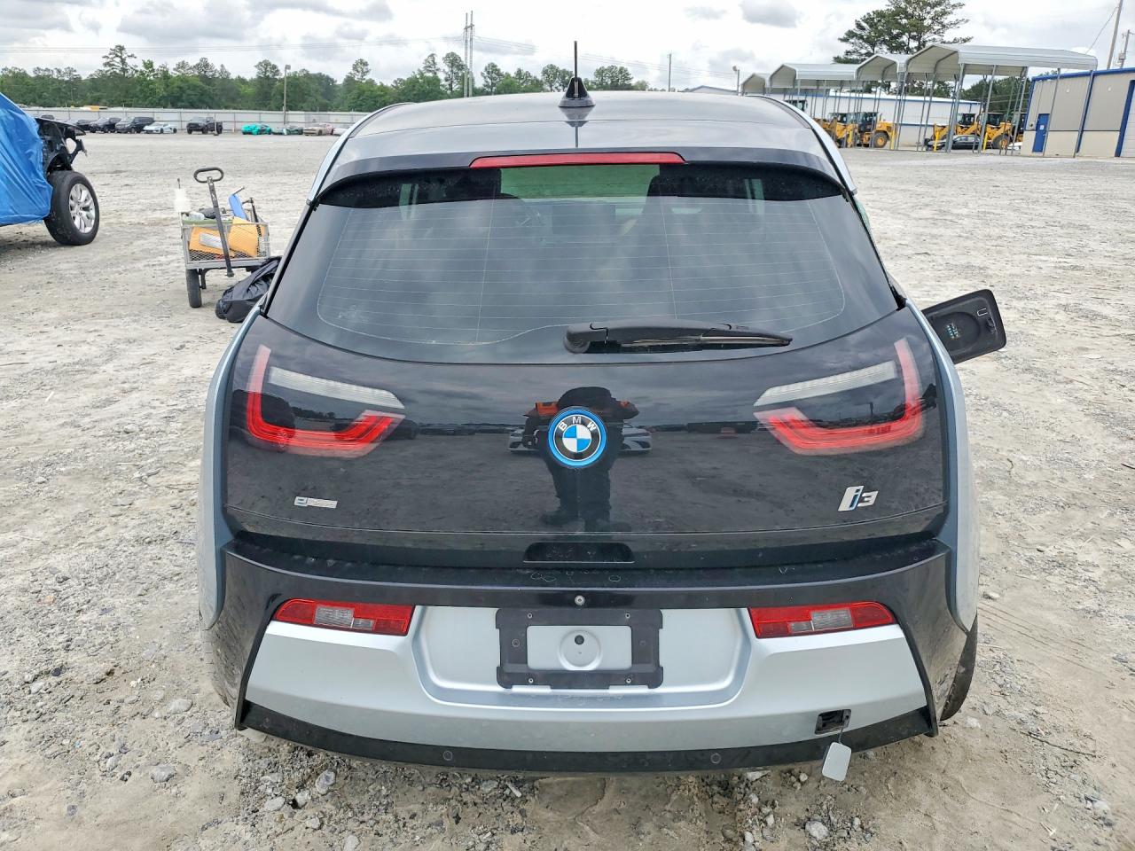 2015 Bmw I3 Rex Silver vin: WBY1Z4C51FV278876