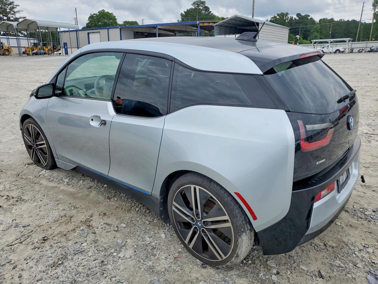 2015 Bmw I3 Rex Silver vin: WBY1Z4C51FV278876