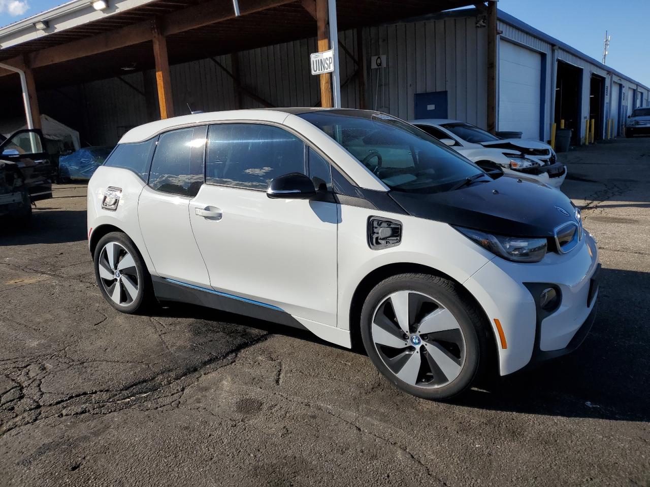 2015 Bmw I3 Rex White vin: WBY1Z4C51FV500767