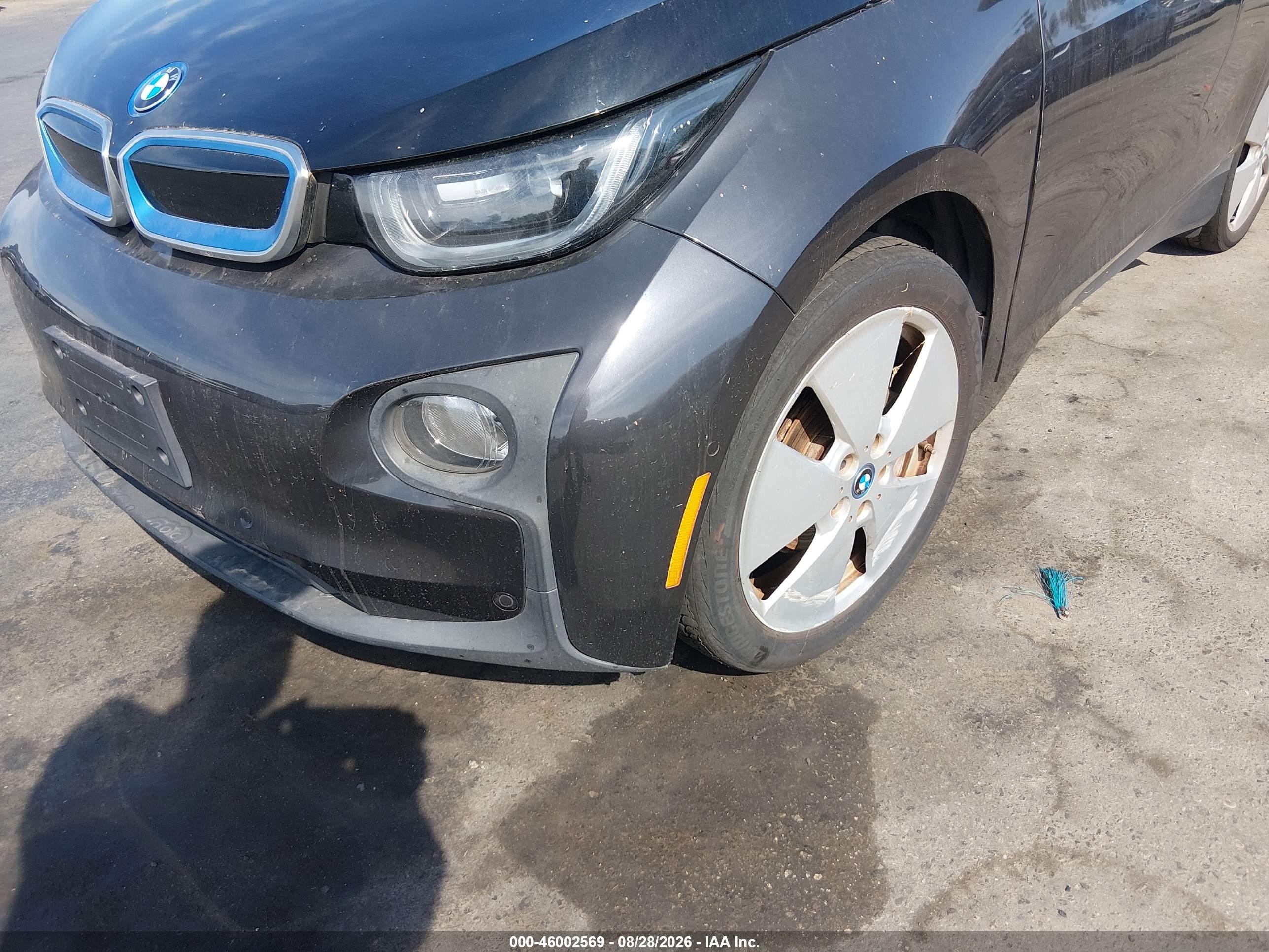 2015 Bmw I3 Base W/range Extender Серый vin: WBY1Z4C51FV503703