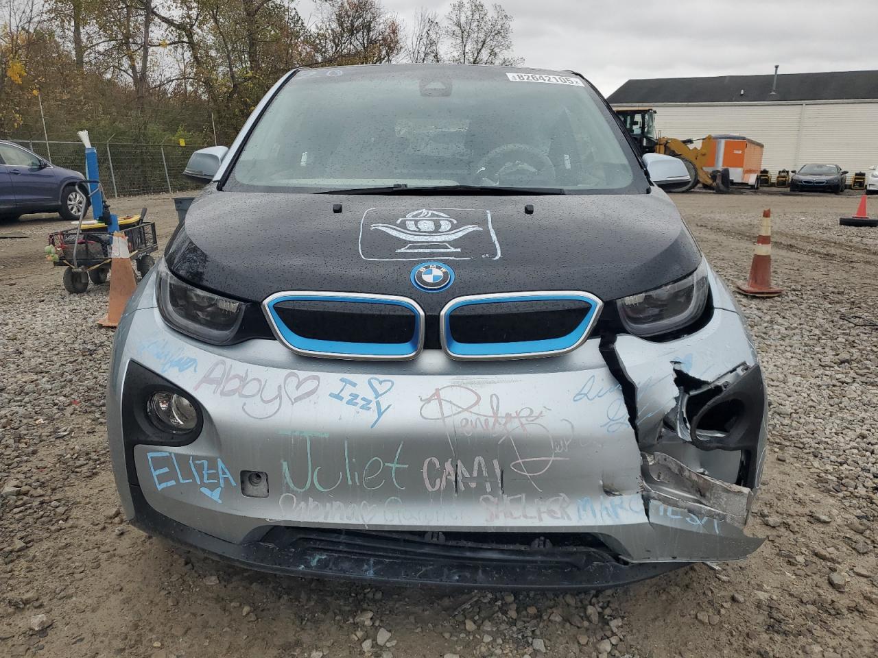 2014 Bmw I3 Rex Синий vin: WBY1Z4C52EV273247