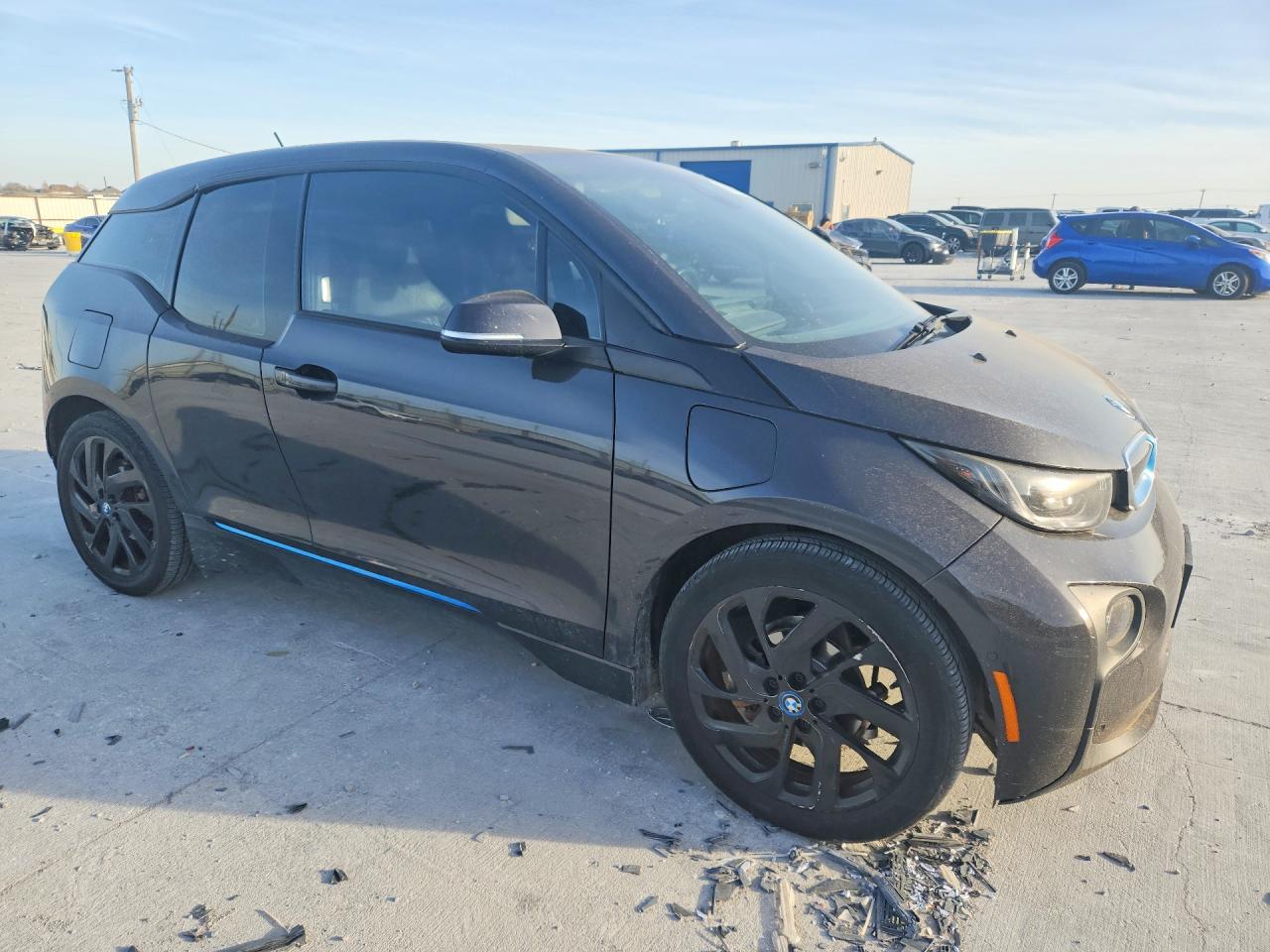 2014 Bmw I3 Rex Серый vin: WBY1Z4C52EV275855