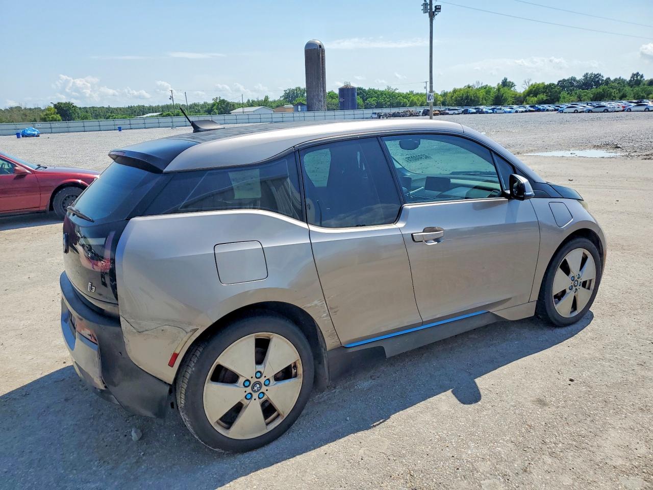 2014 Bmw I3 Rex Gray vin: WBY1Z4C52EVX62828