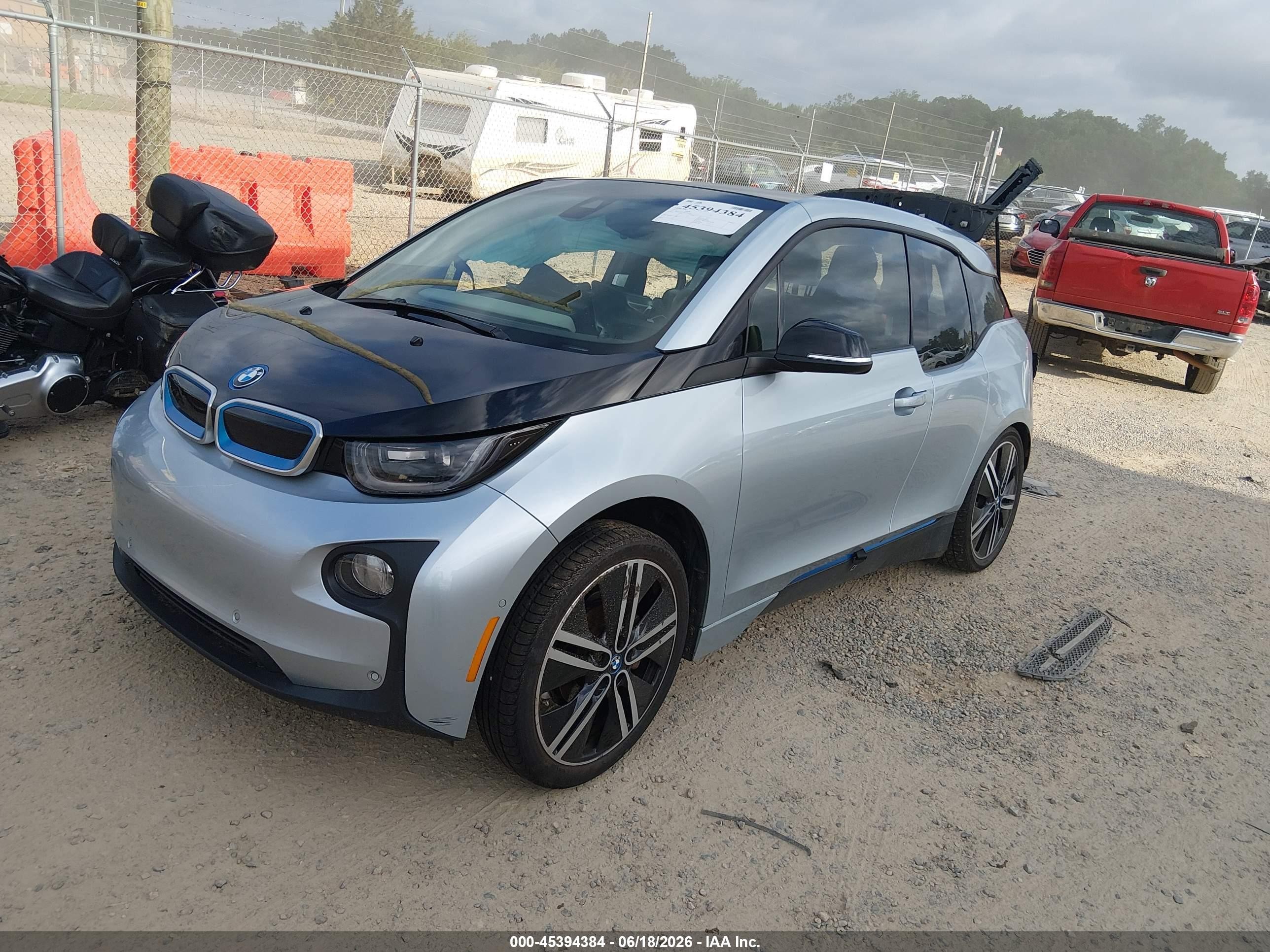 2015 Bmw I3 Base W/range Extender Серебряный vin: WBY1Z4C53FV278524
