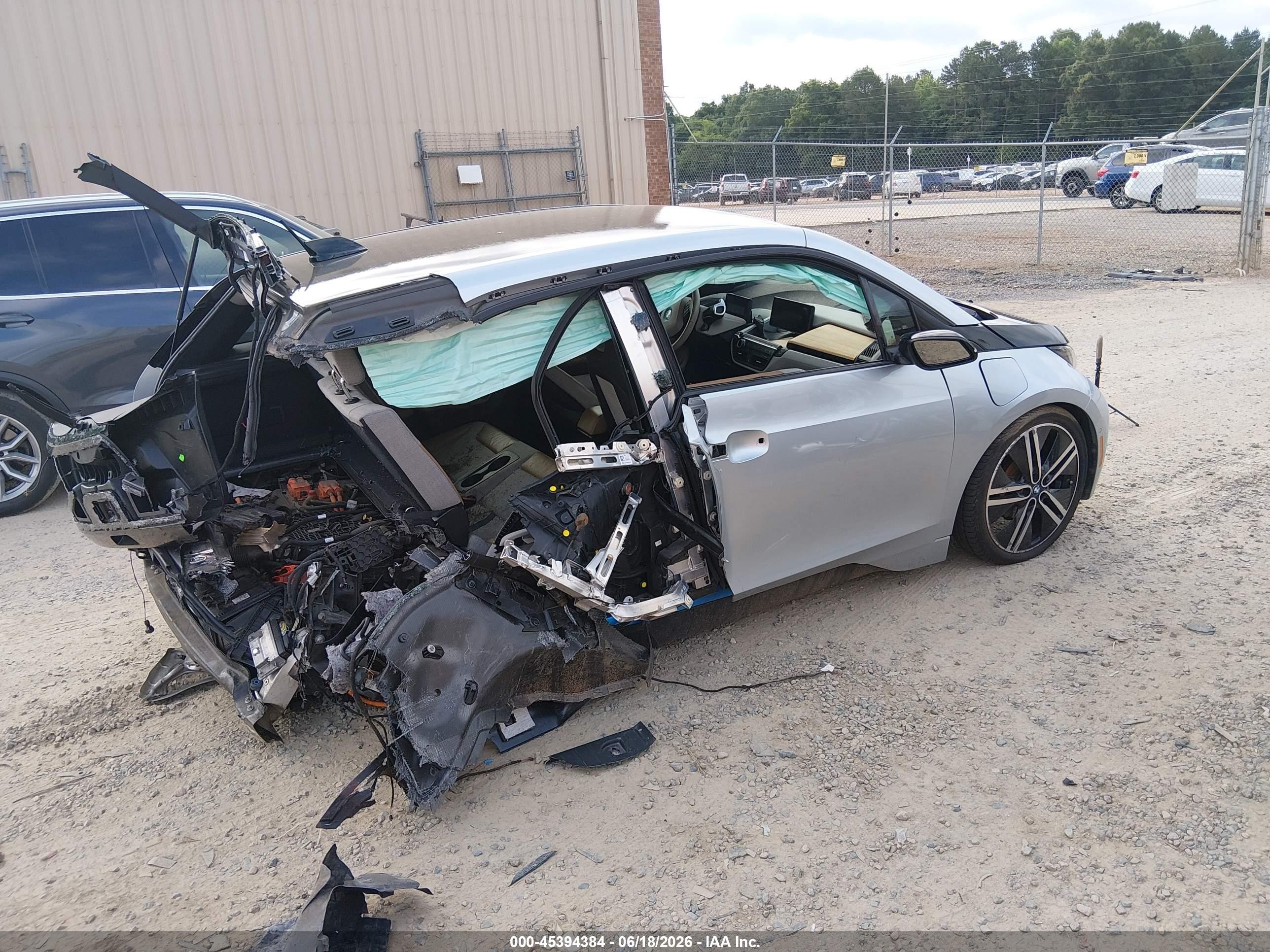 2015 Bmw I3 Base W/range Extender Серебряный vin: WBY1Z4C53FV278524