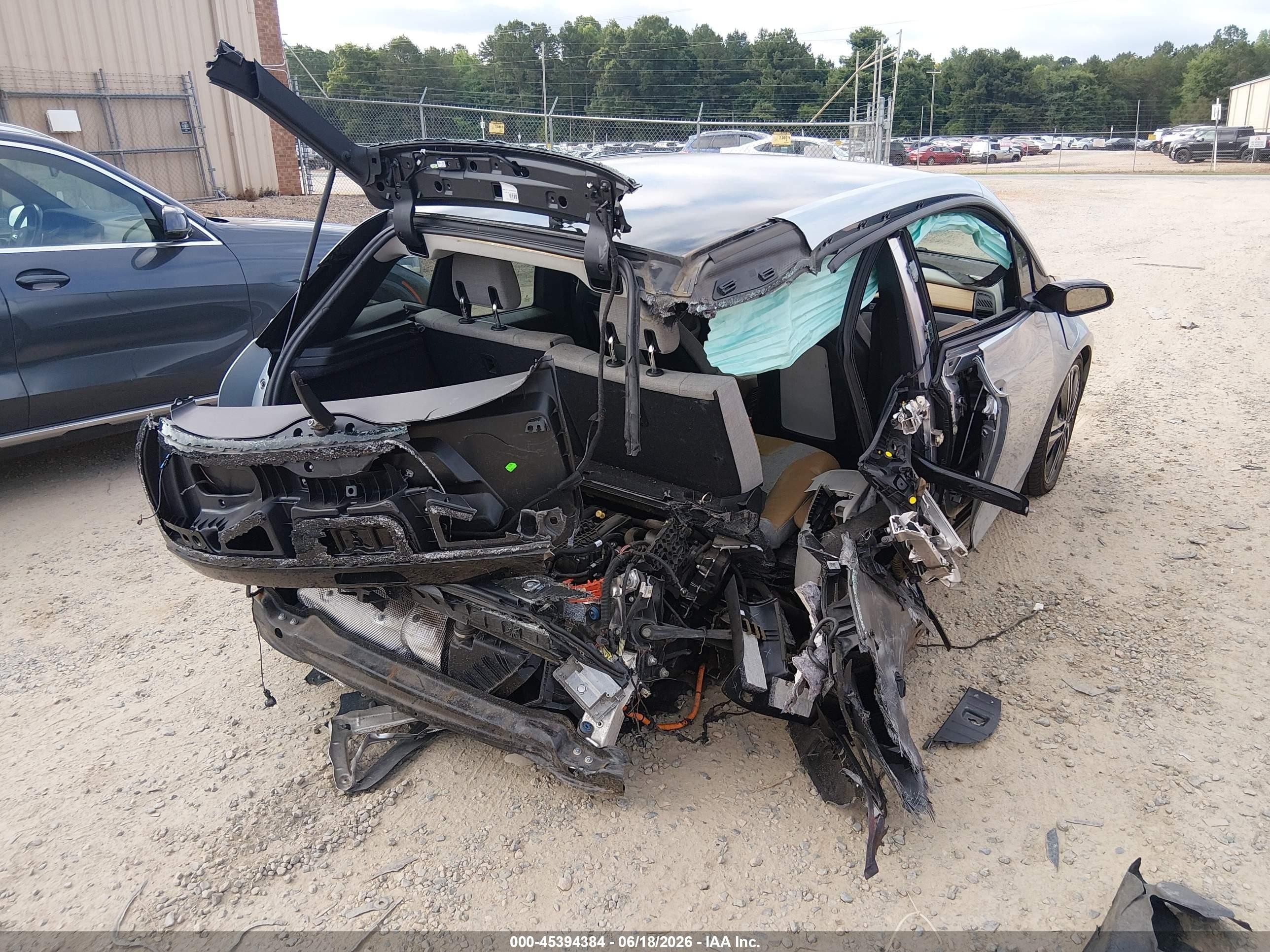 2015 Bmw I3 Base W/range Extender Серебряный vin: WBY1Z4C53FV278524