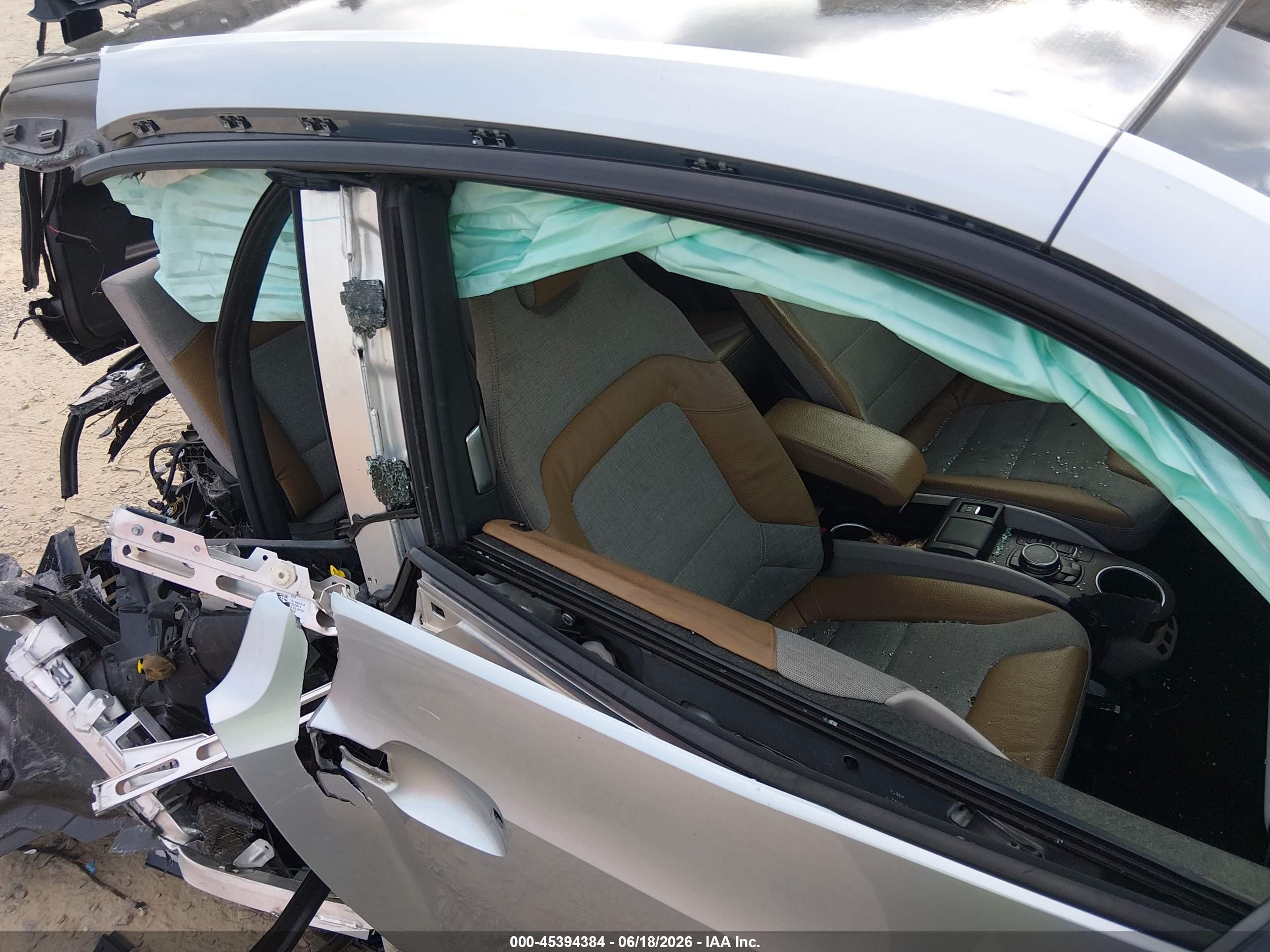 2015 Bmw I3 Base W/range Extender Серебряный vin: WBY1Z4C53FV278524