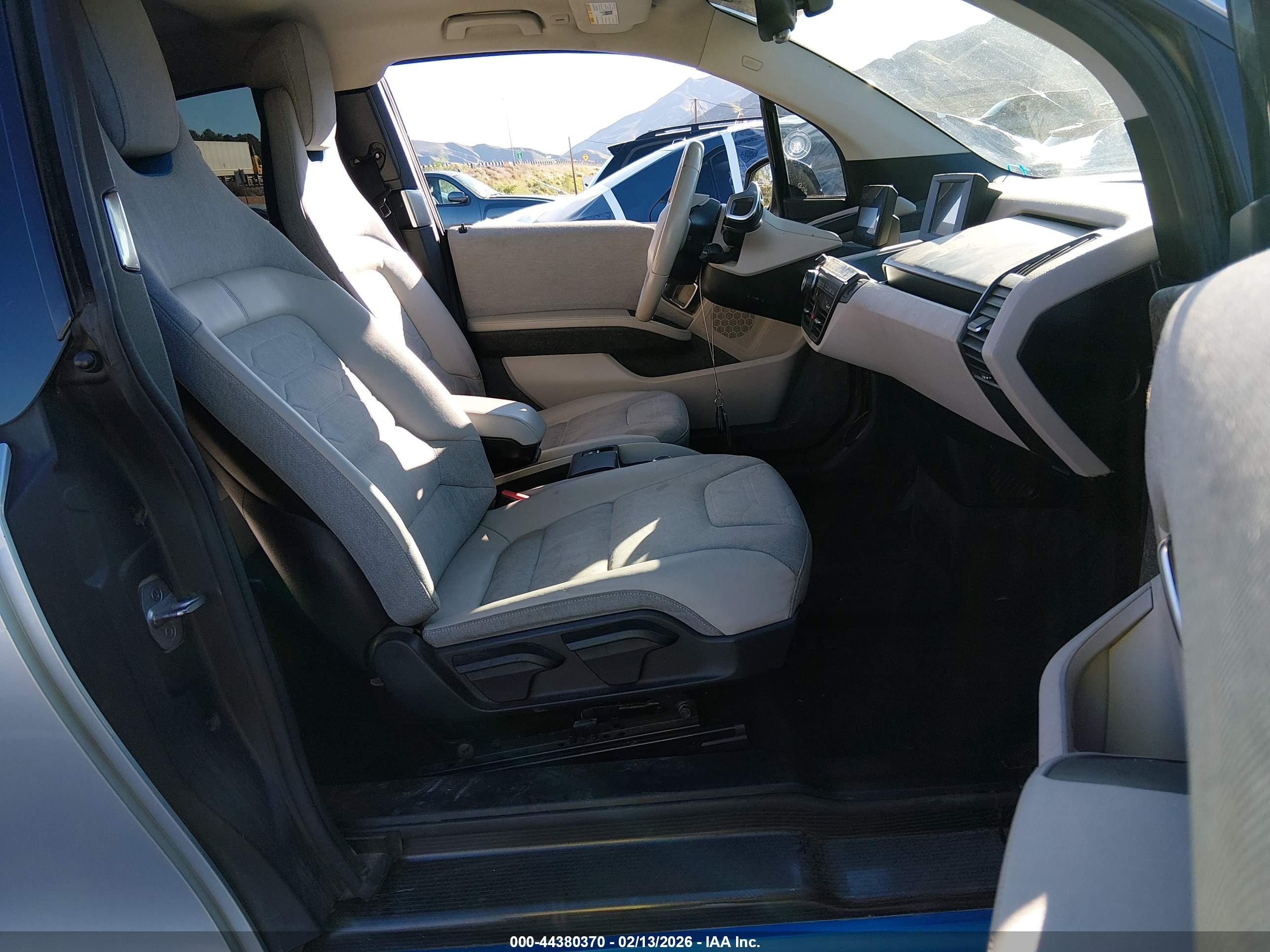 2015 Bmw I3 Base W/range Extender Blue vin: WBY1Z4C53FV279110