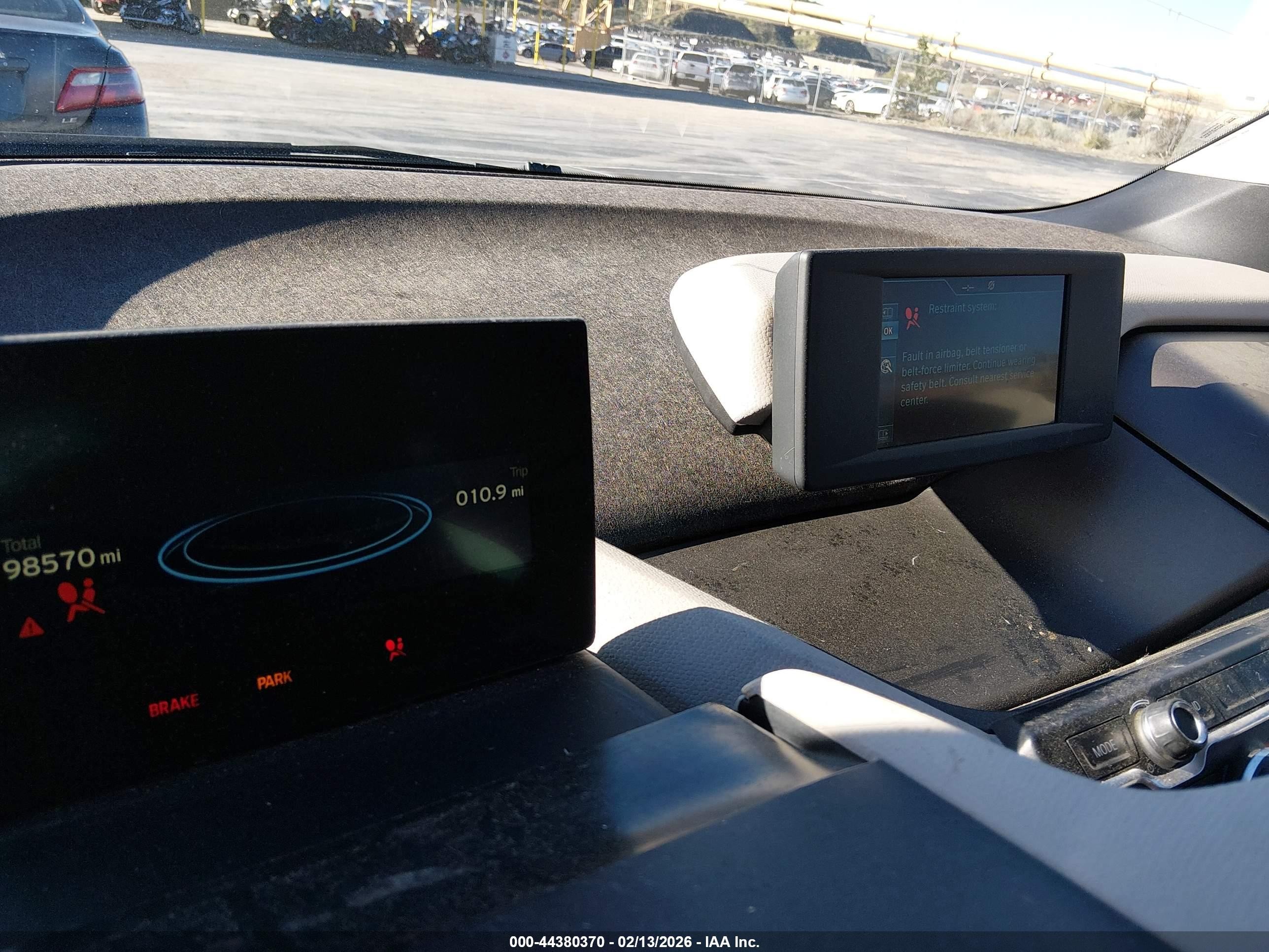 2015 Bmw I3 Base W/range Extender Blue vin: WBY1Z4C53FV279110