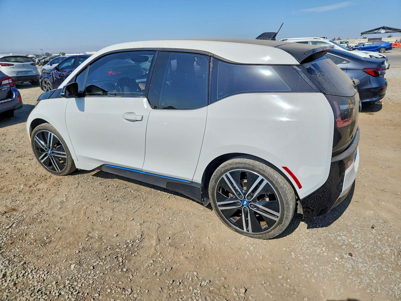 2015 Bmw I3 Rex White vin: WBY1Z4C54FV500536