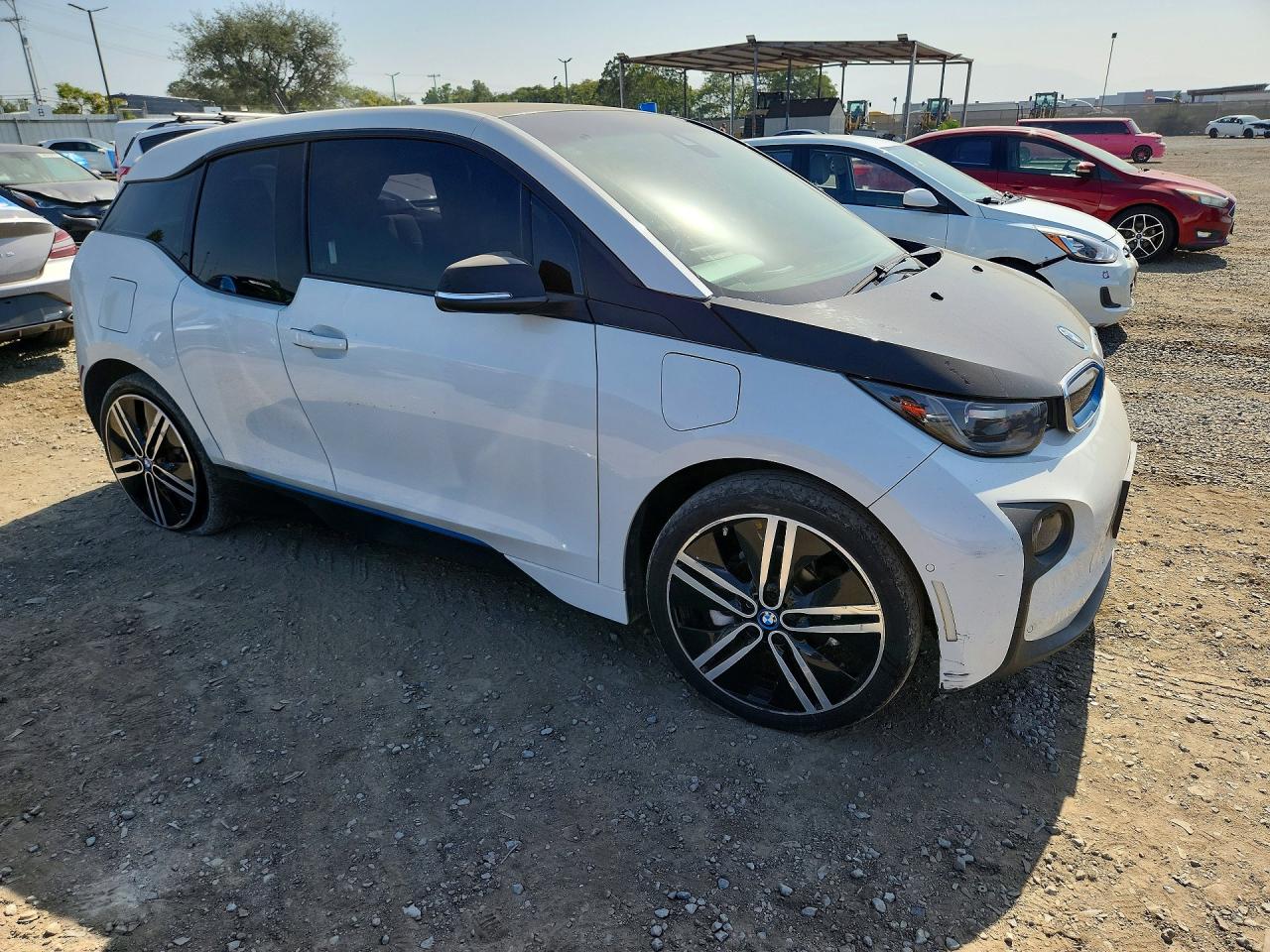 2015 Bmw I3 Rex White vin: WBY1Z4C54FV500536