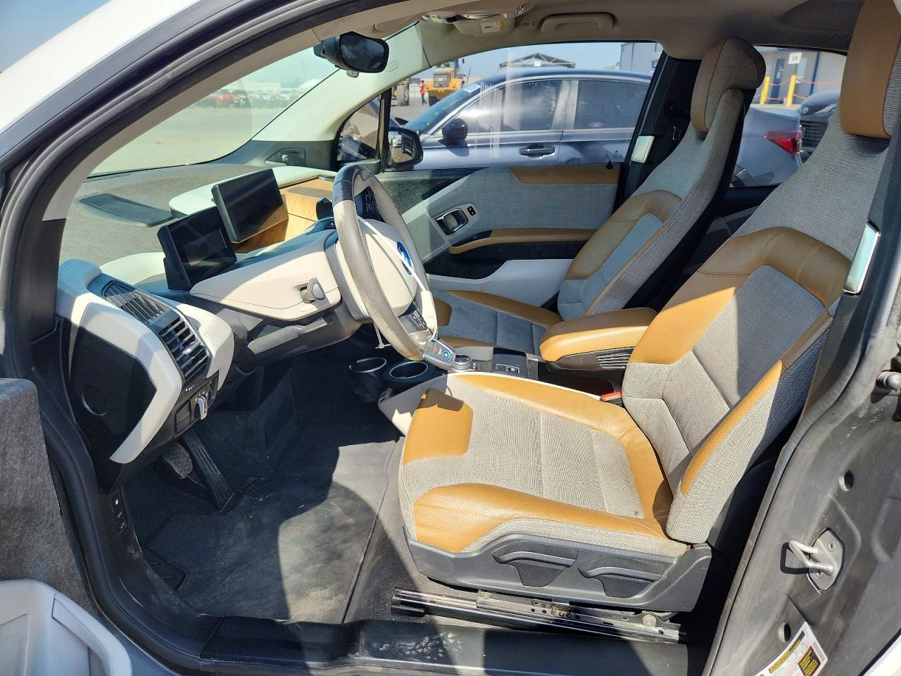 2015 Bmw I3 Rex White vin: WBY1Z4C54FV500536