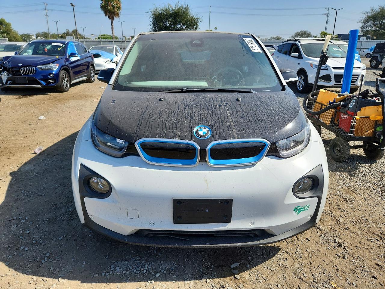 2015 Bmw I3 Rex White vin: WBY1Z4C54FV500536