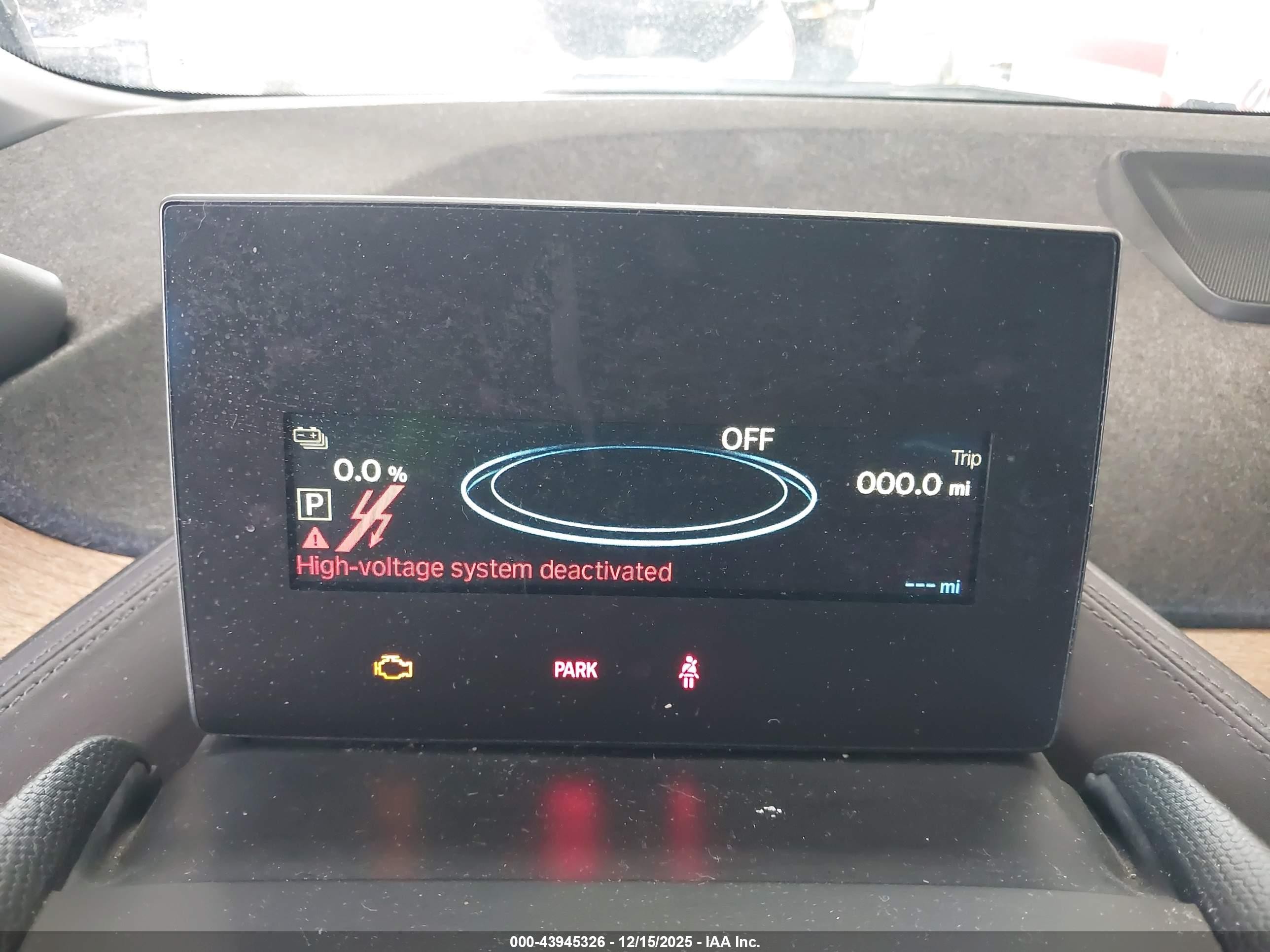 2015 Bmw I3 Base W/range Extender Белый vin: WBY1Z4C54FV503324