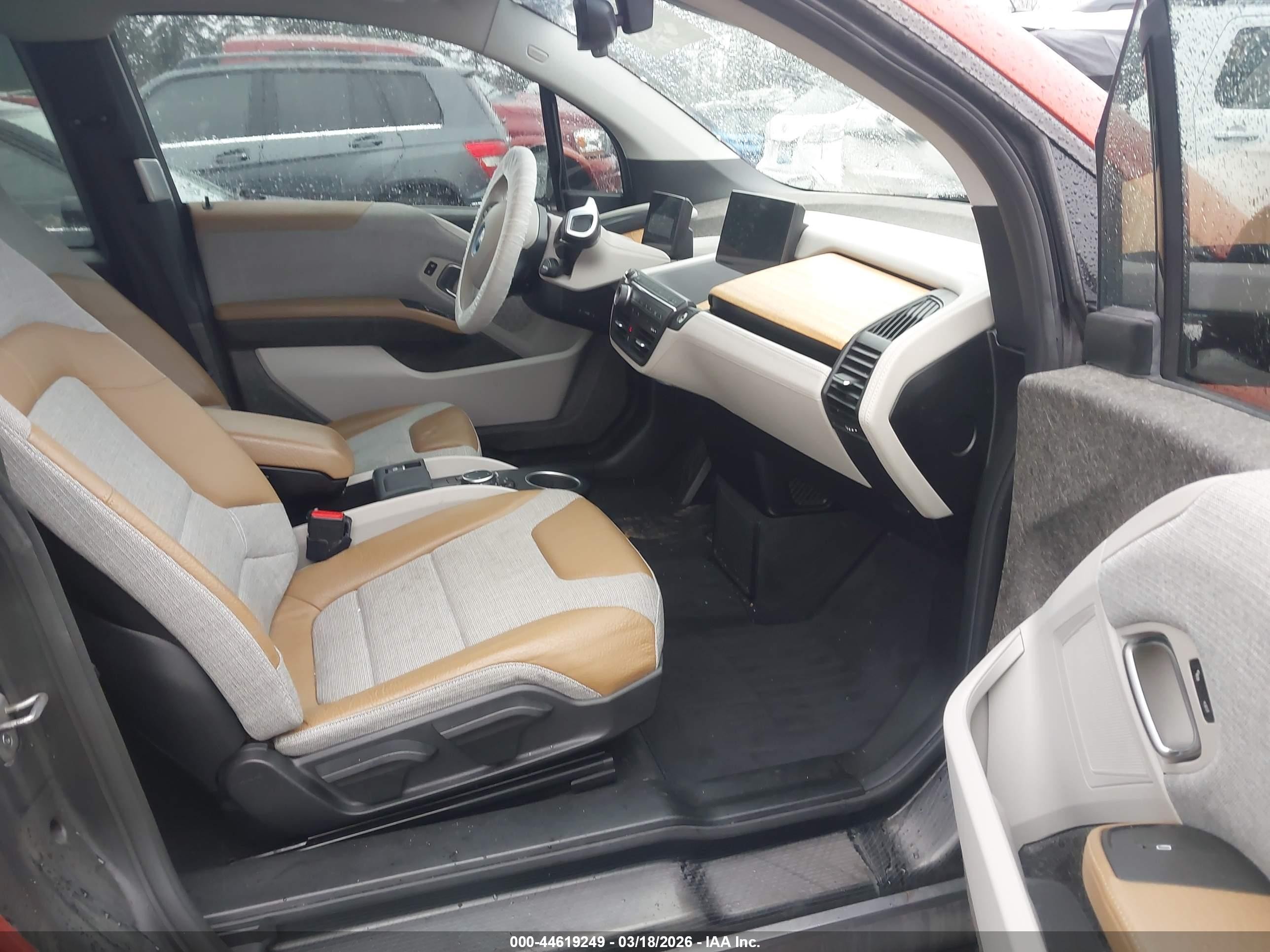 2014 Bmw I3 Base W/range Extender Orange vin: WBY1Z4C55EV277793