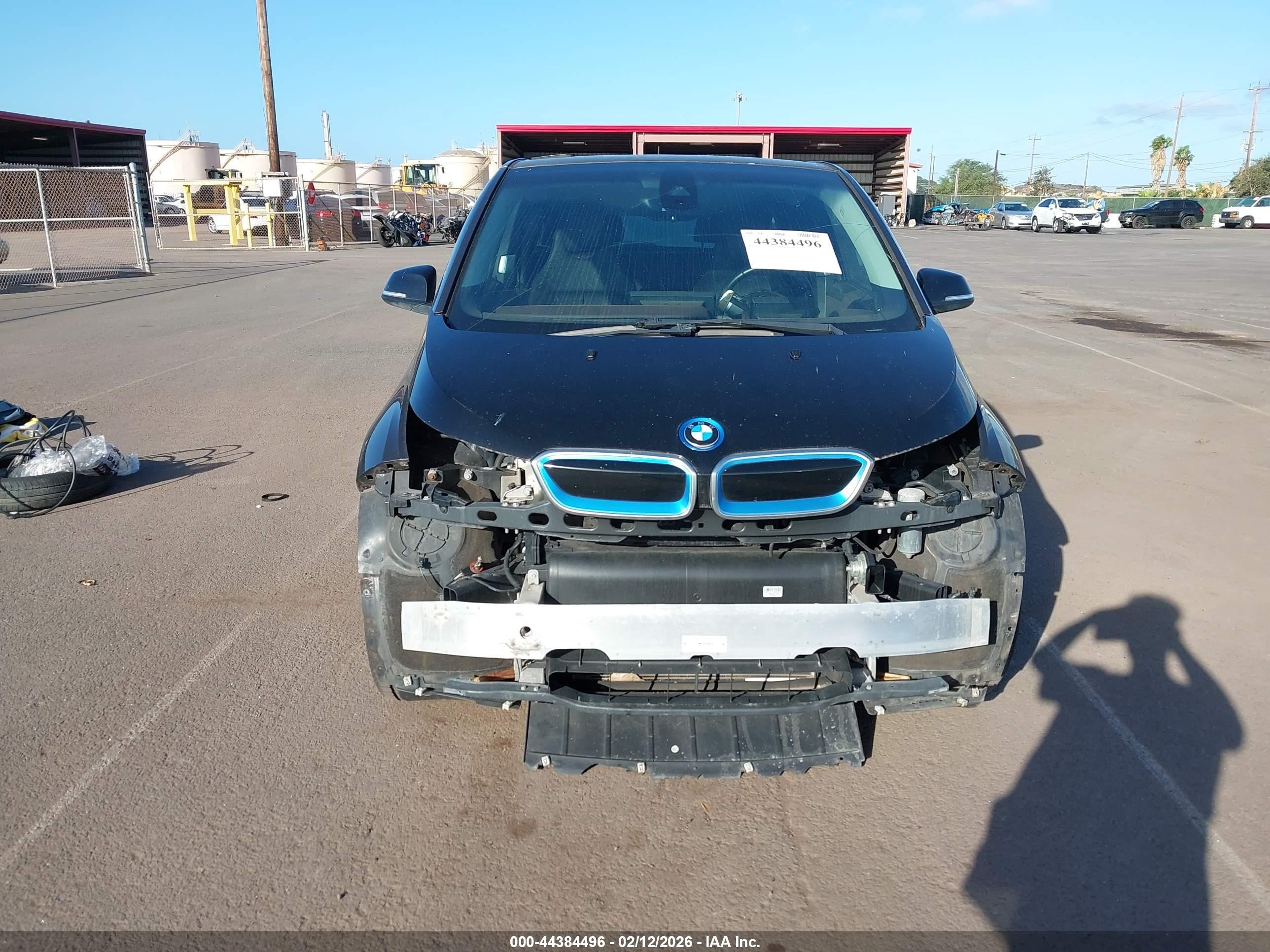 2015 Bmw I3 Base W/range Extender Black vin: WBY1Z4C55FV279173