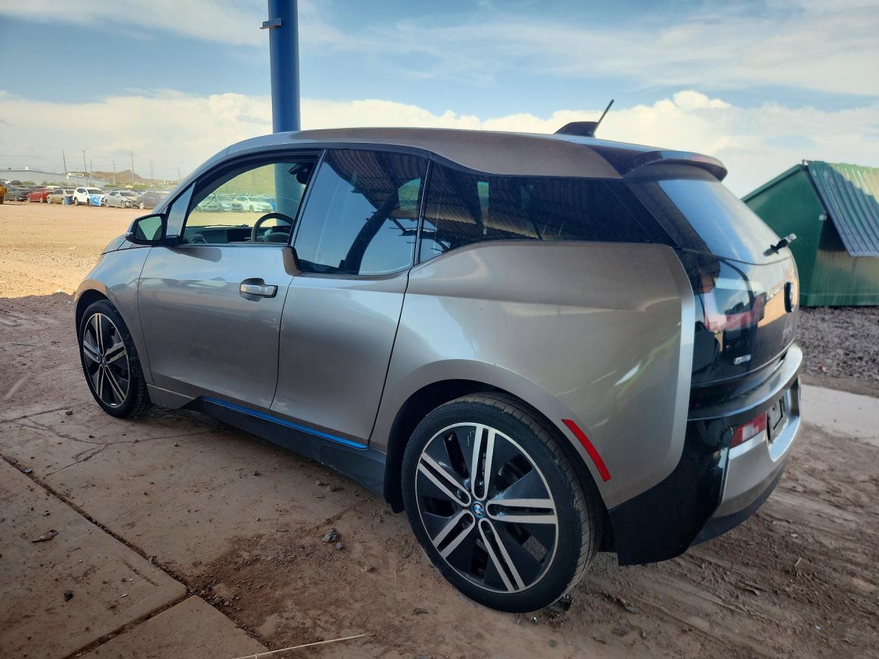 2014 Bmw I3 Rex Silver vin: WBY1Z4C56EVX63433