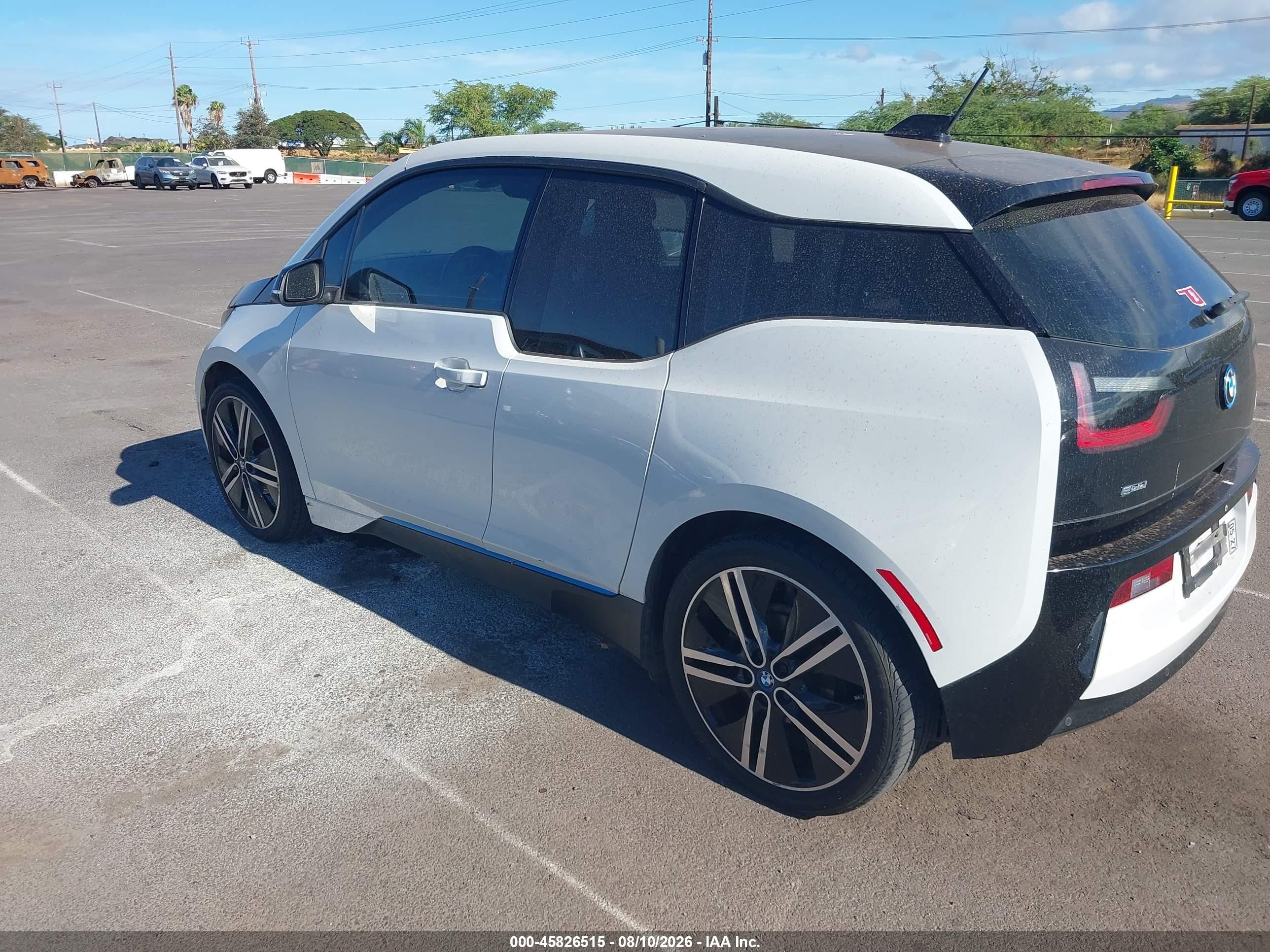 2015 Bmw I3 Base W/range Extender Белый vin: WBY1Z4C56FV279196